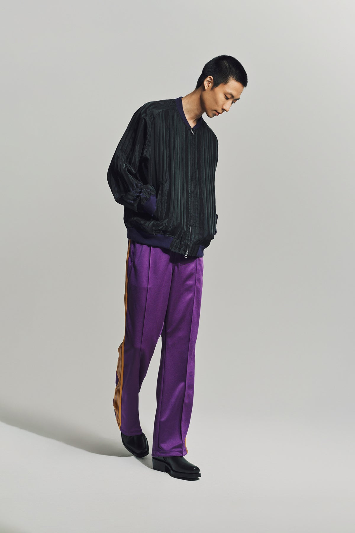 NEEDLES | POLY BOOT-CUT TRACKPANTS
