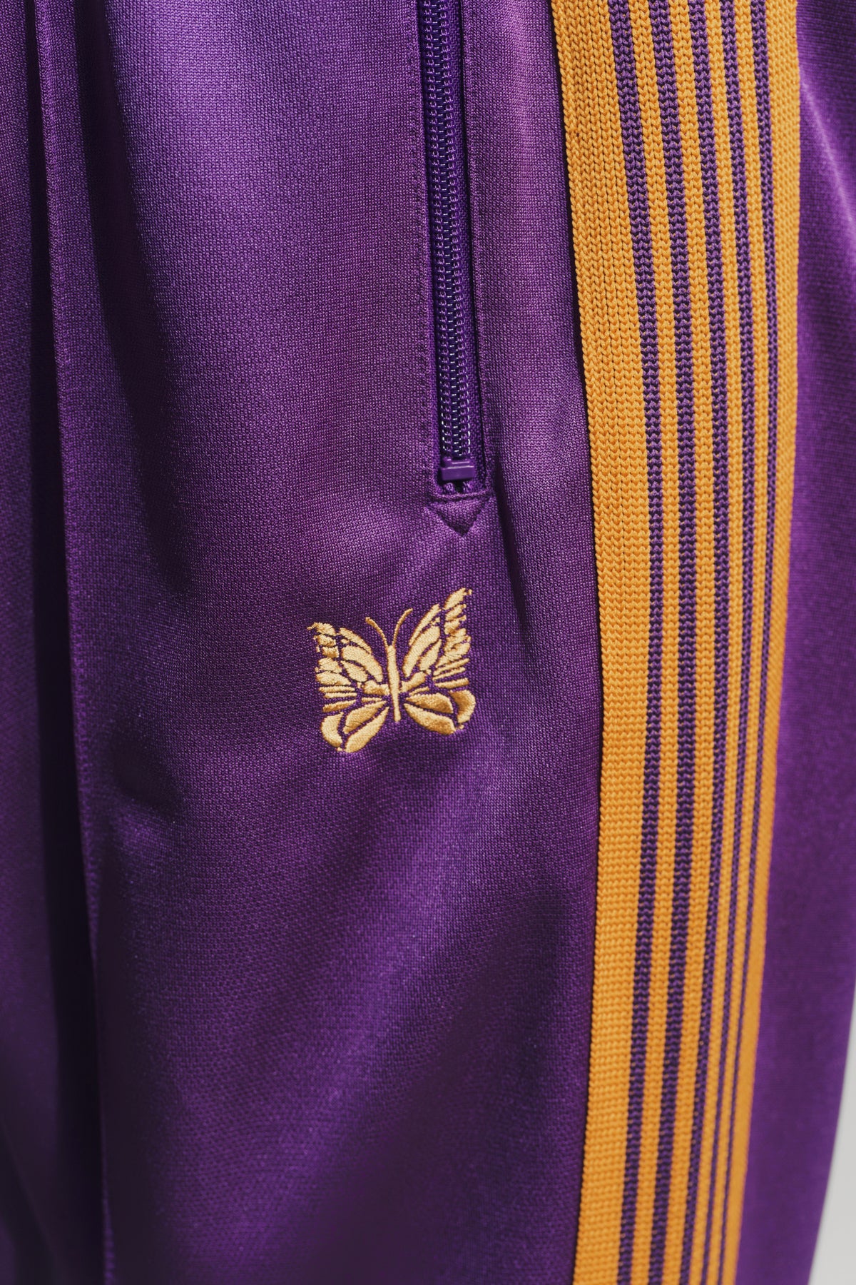 NEEDLES | POLY BOOT-CUT TRACKPANTS - MAXFIELD LA