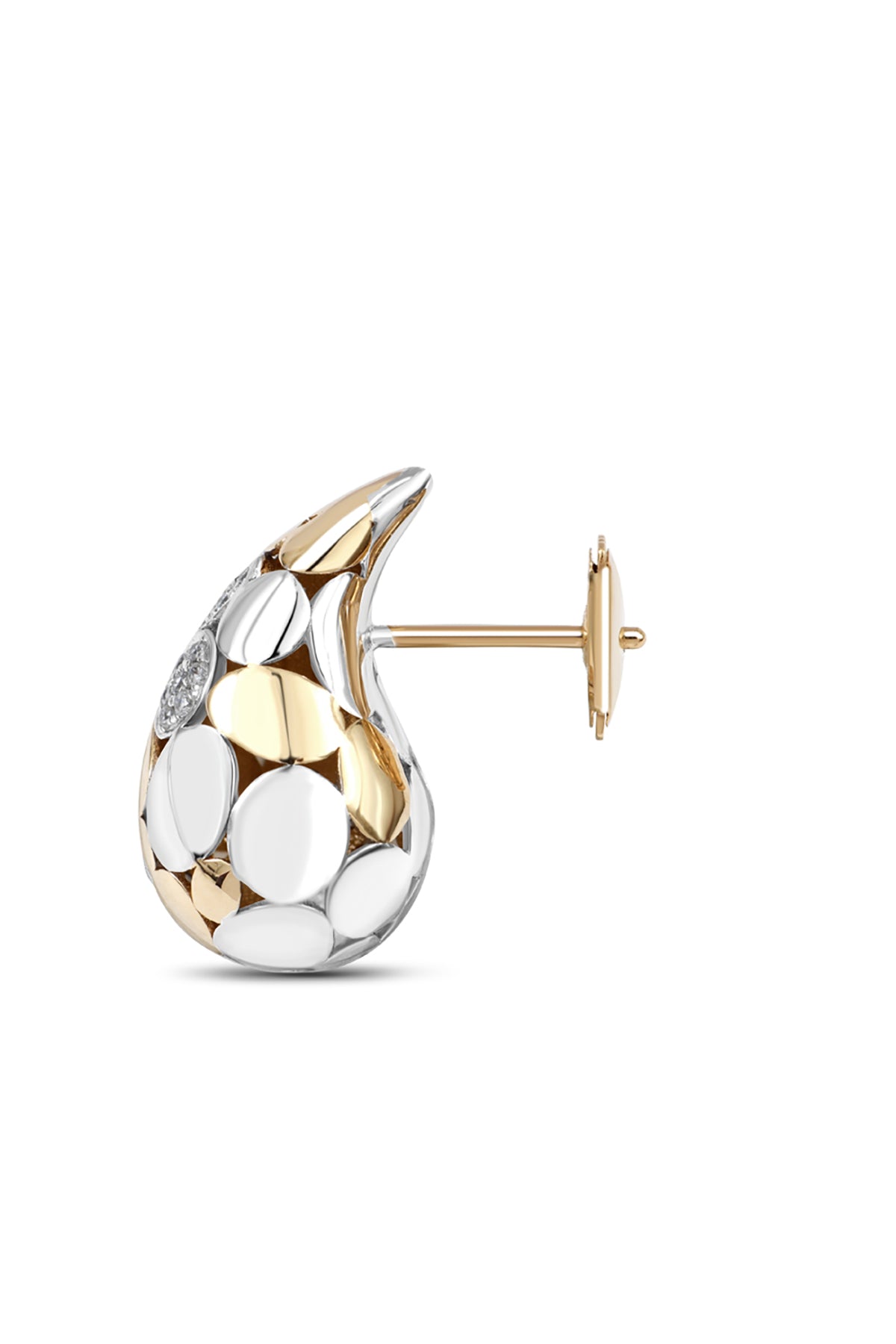 RAINBOW K | NANO STONE DIAMOND EARRING