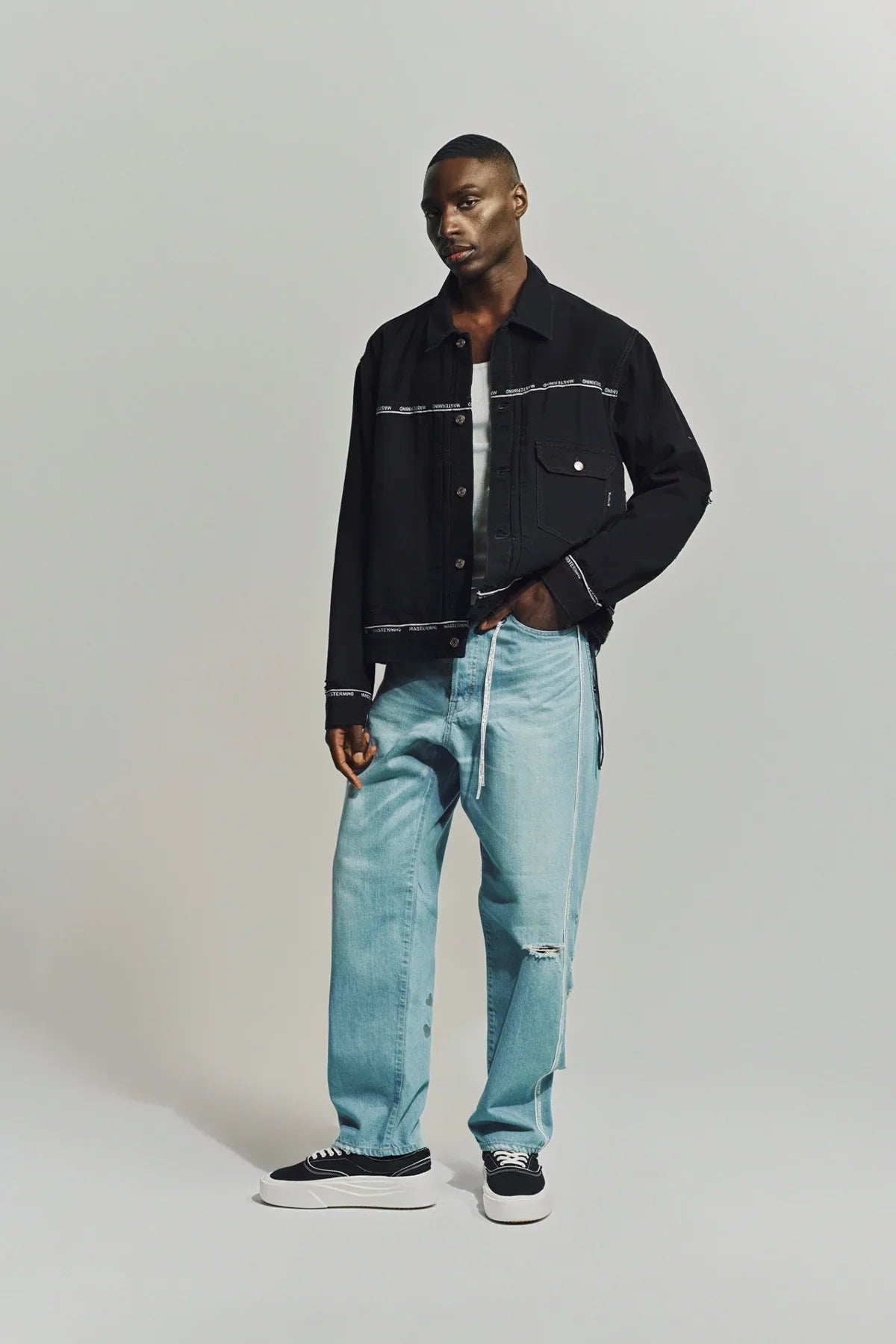 MASTERMIND | INSIDE-OUT DENIM JEANS