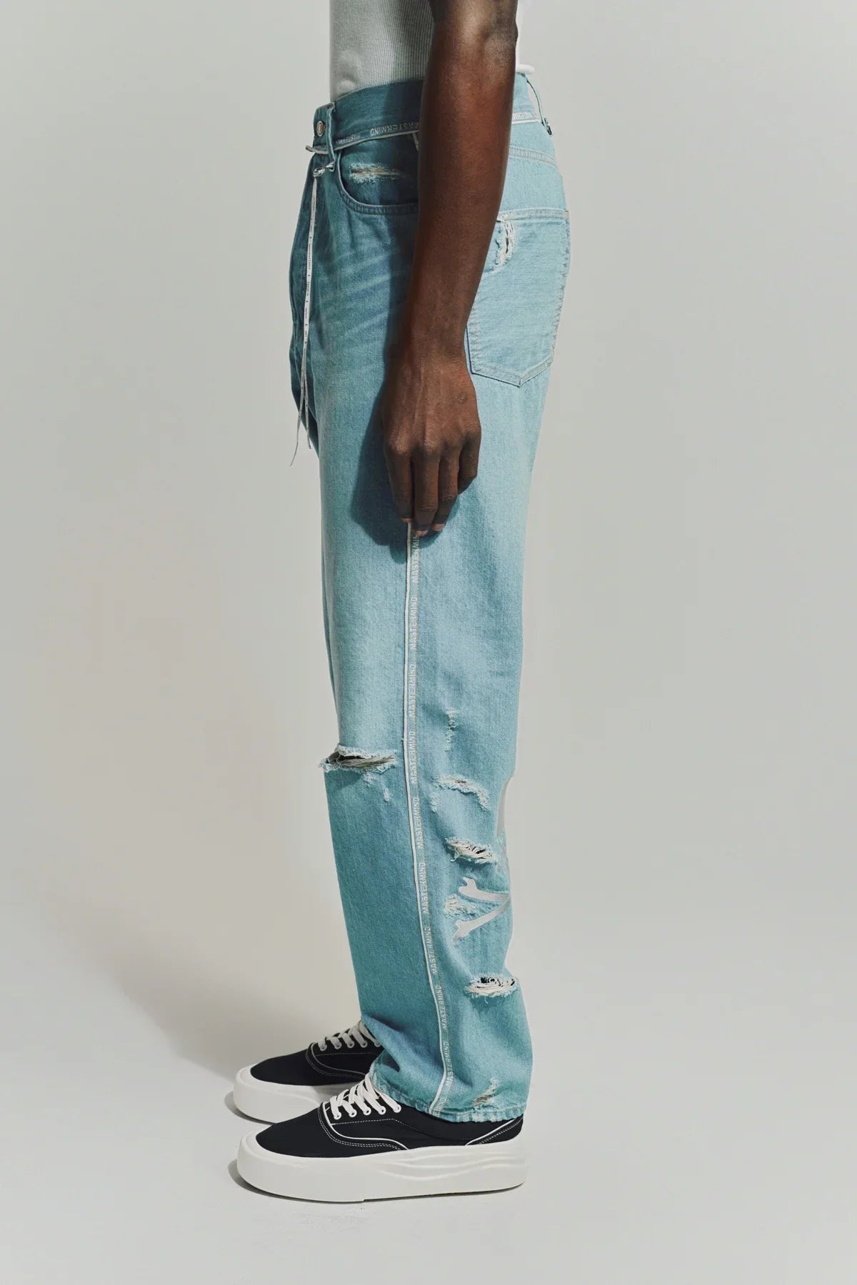 MASTERMIND | INSIDE-OUT DENIM JEANS