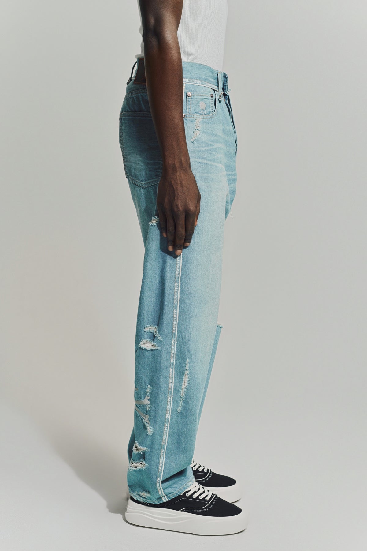 MASTERMIND | INSIDE-OUT DENIM JEANS