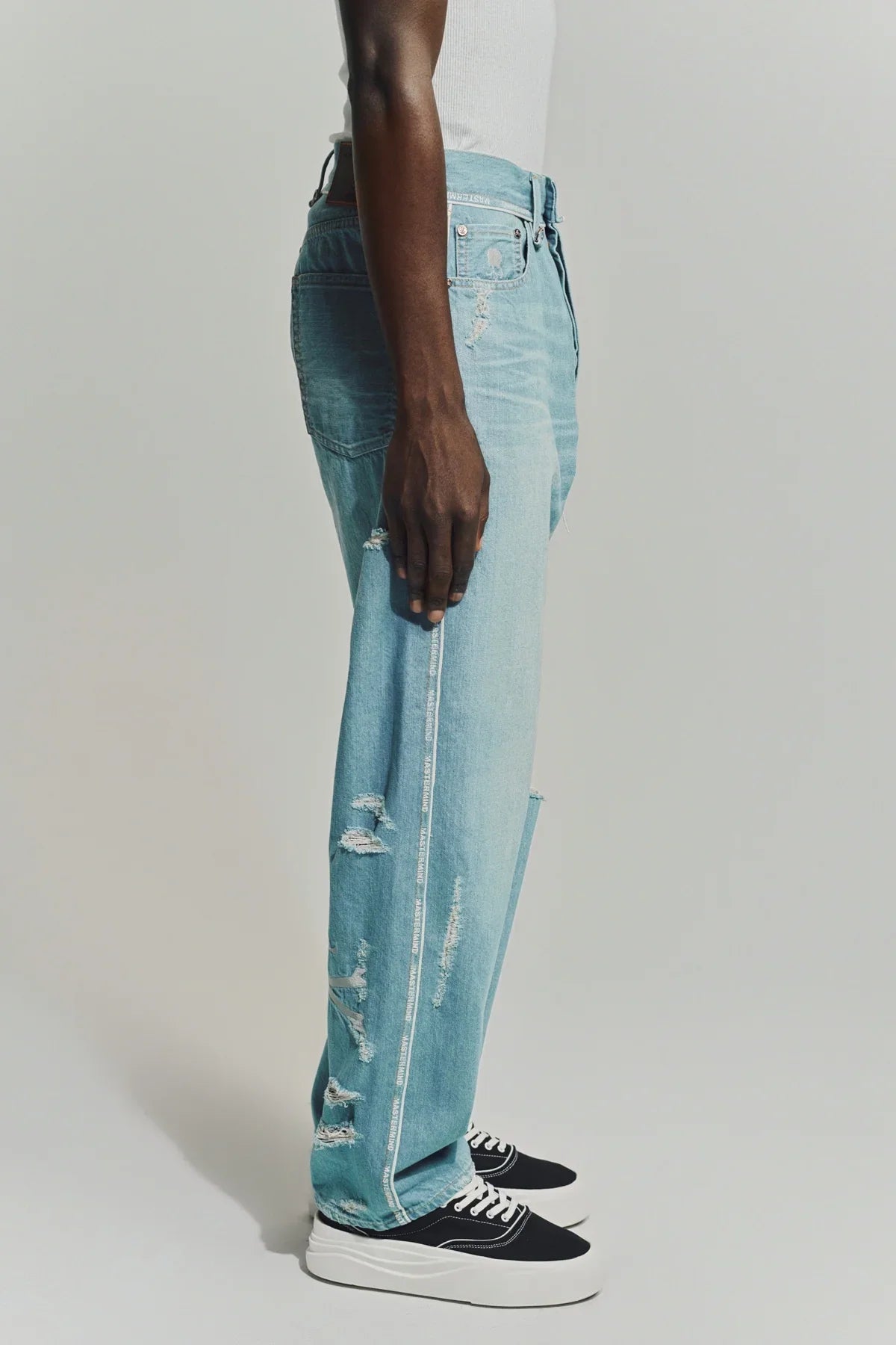 MASTERMIND | INSIDE-OUT DENIM JEANS