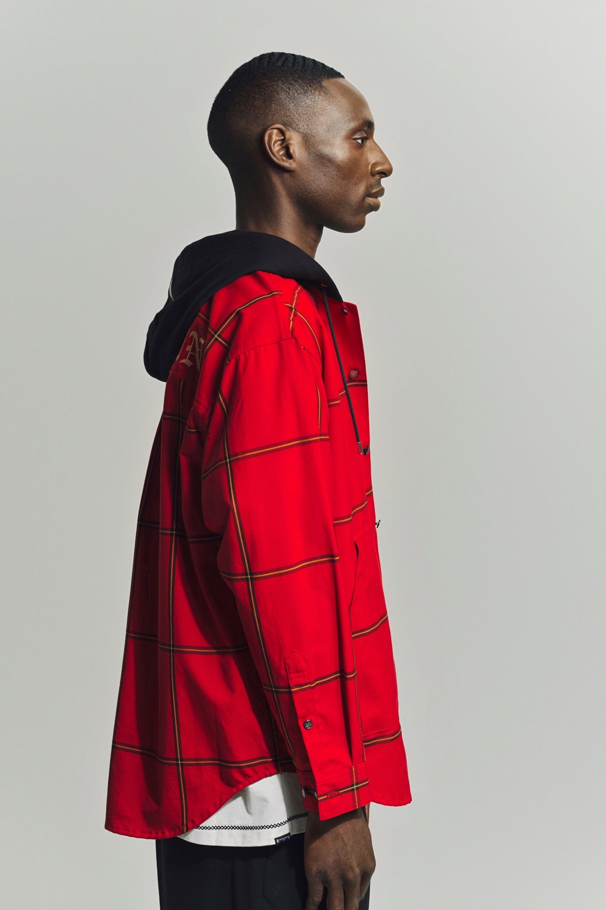MASTERMIND | HOODED SHIRT JACKET - MAXFIELD LA