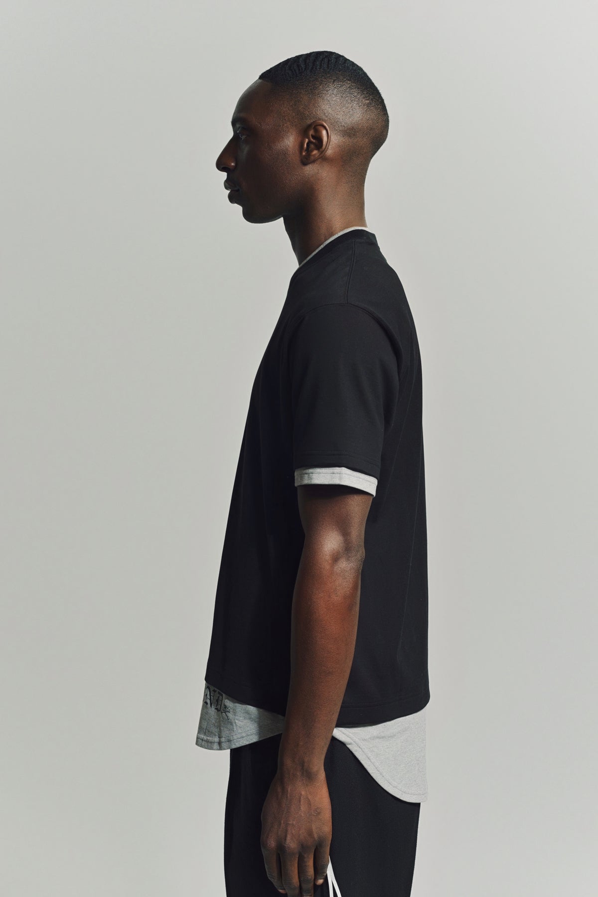 MASTERMIND | DOUBLE LAYER LOGO T-SHIRT