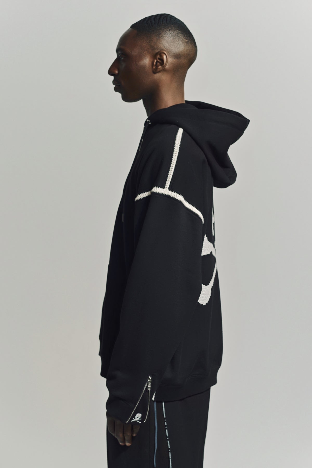 MASTERMIND | WHIPSTITCH ZIP-UP HOODIE