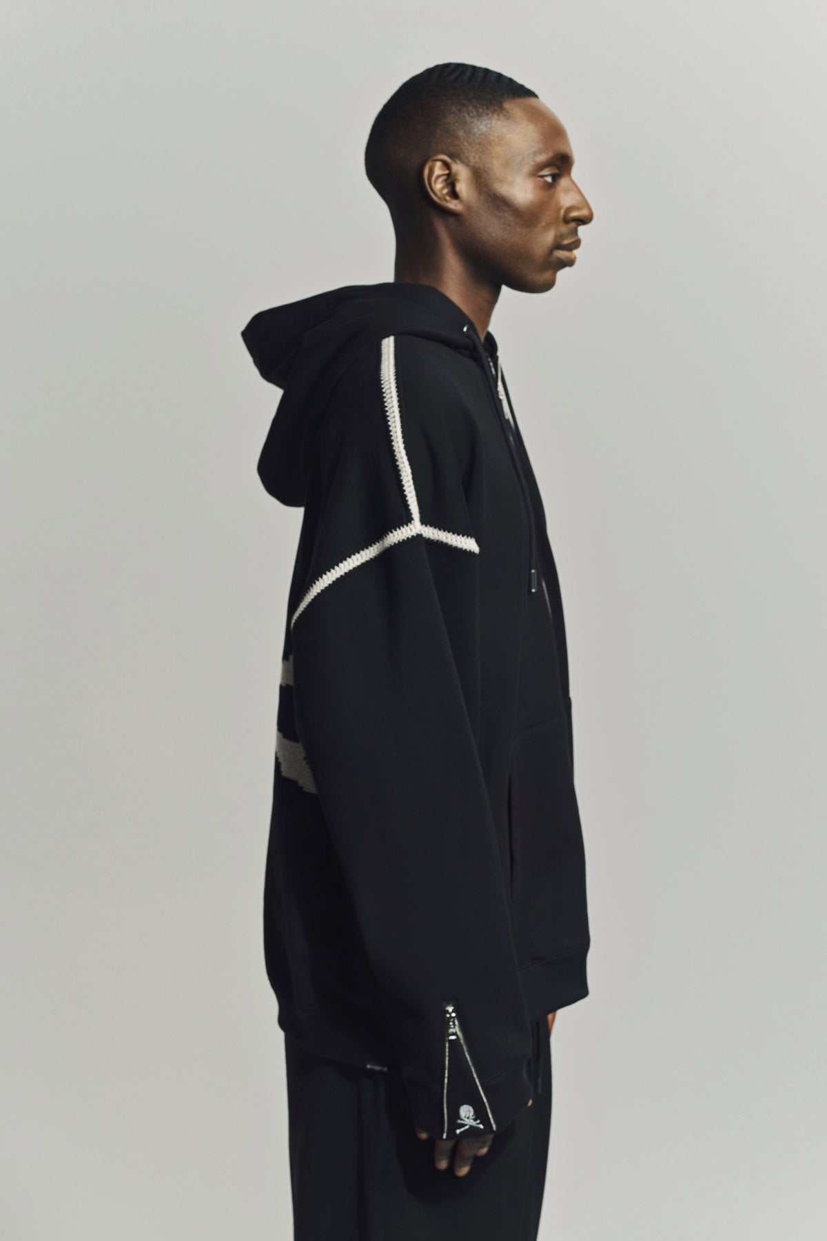 MASTERMIND | WHIPSTITCH ZIP-UP HOODIE