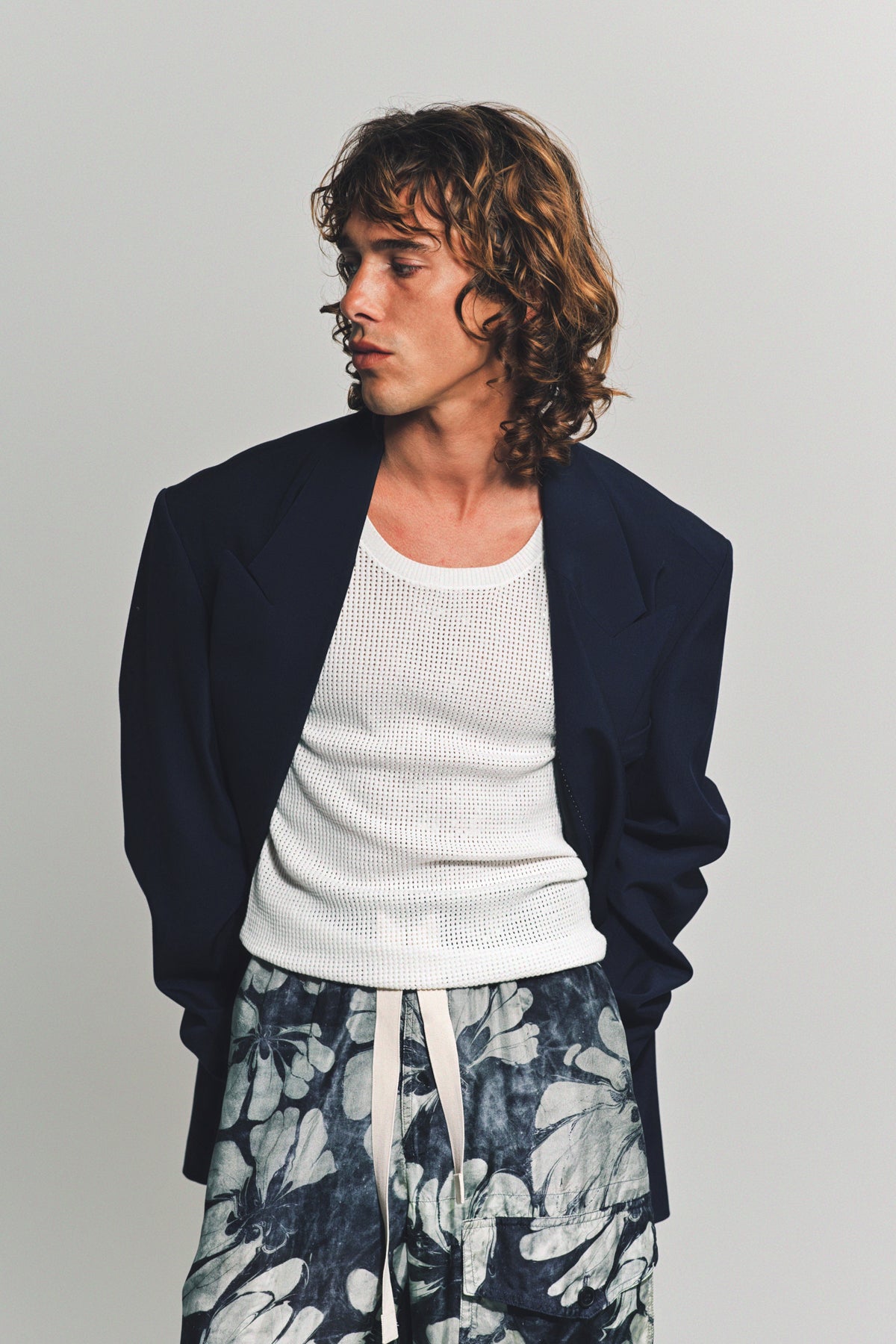 DRIES VAN NOTEN | DOUBLE BREASTED BLAZER - MAXFIELD LA