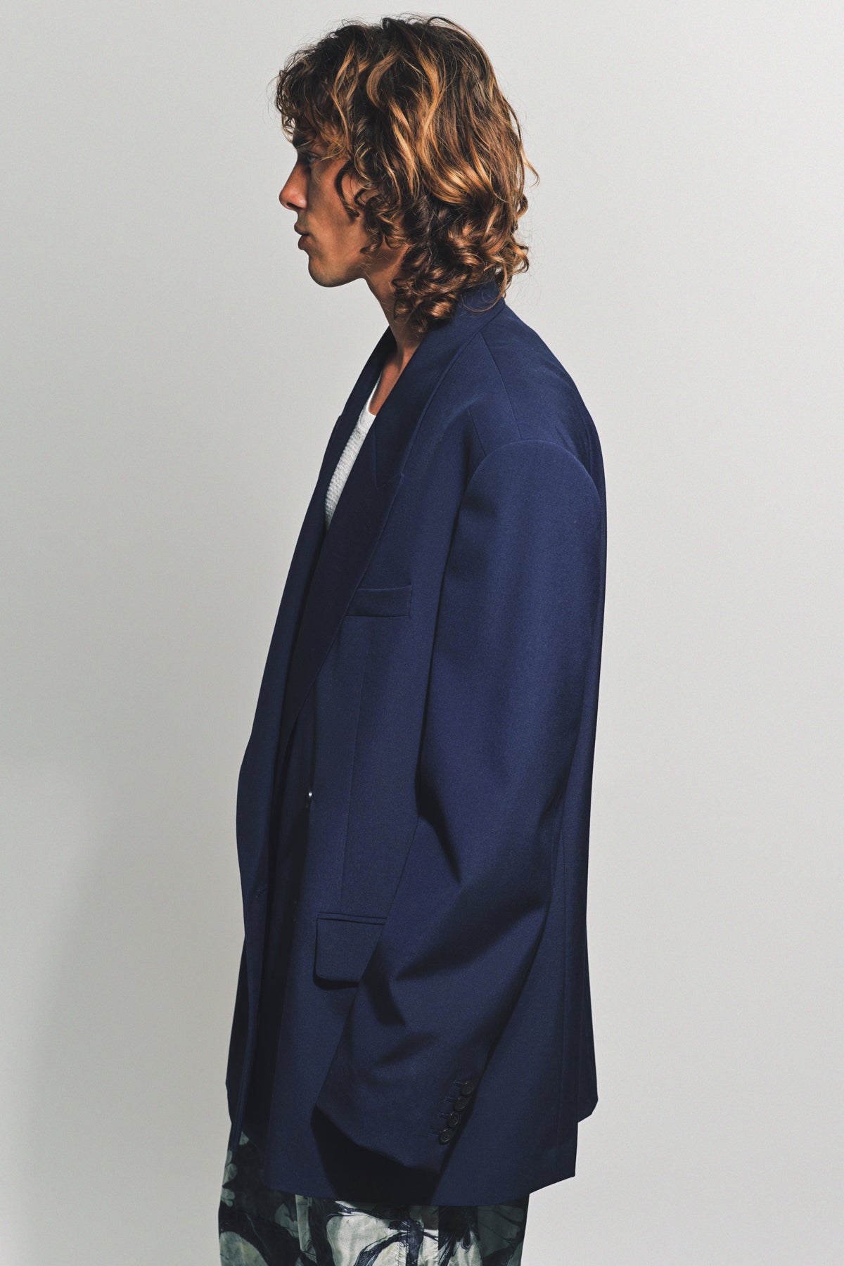 DRIES VAN NOTEN | DOUBLE BREASTED BLAZER - MAXFIELD LA