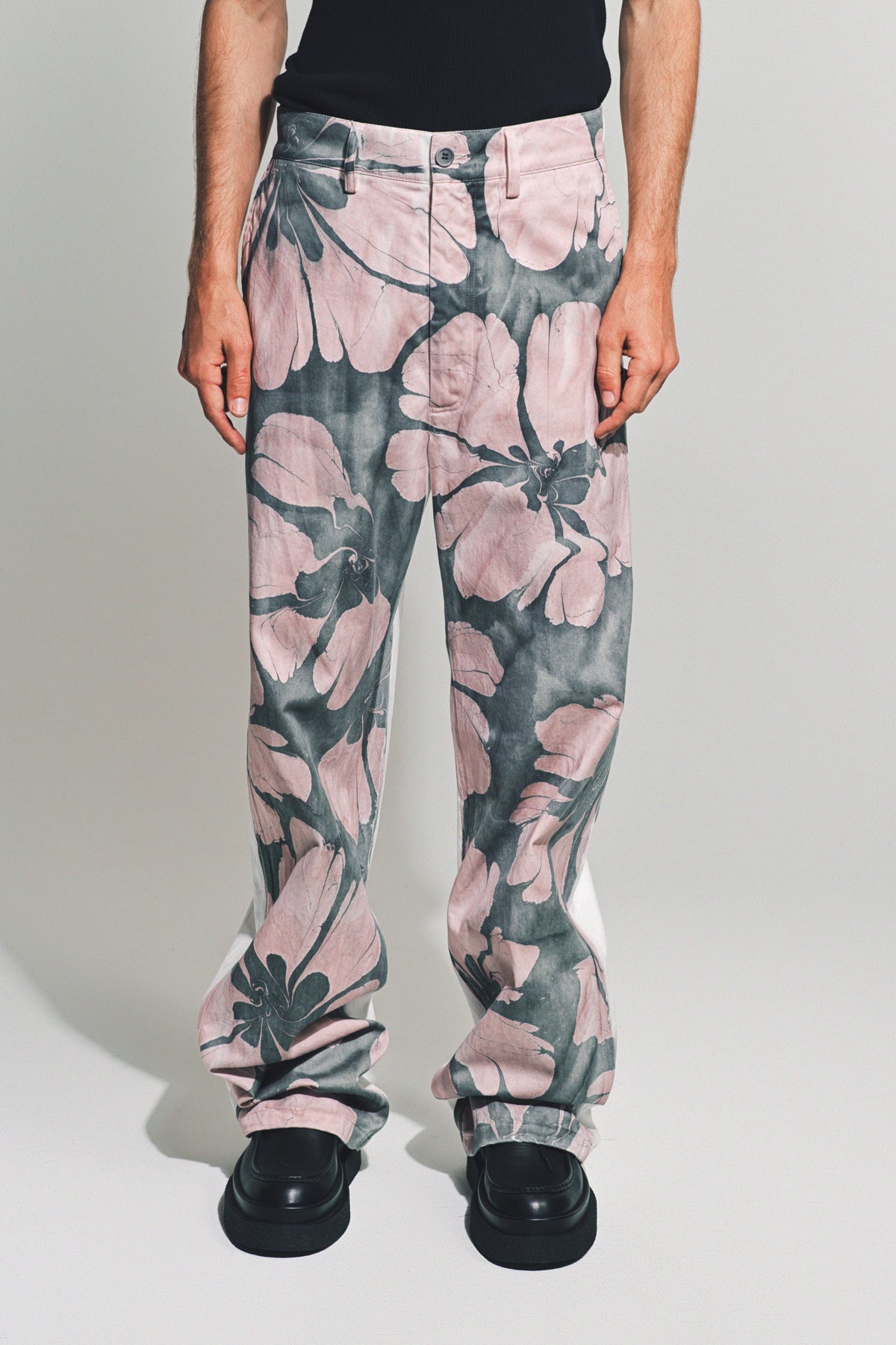 DRIES VAN NOTEN | PANNOCH FLORAL TROUSERS - MAXFIELD LA
