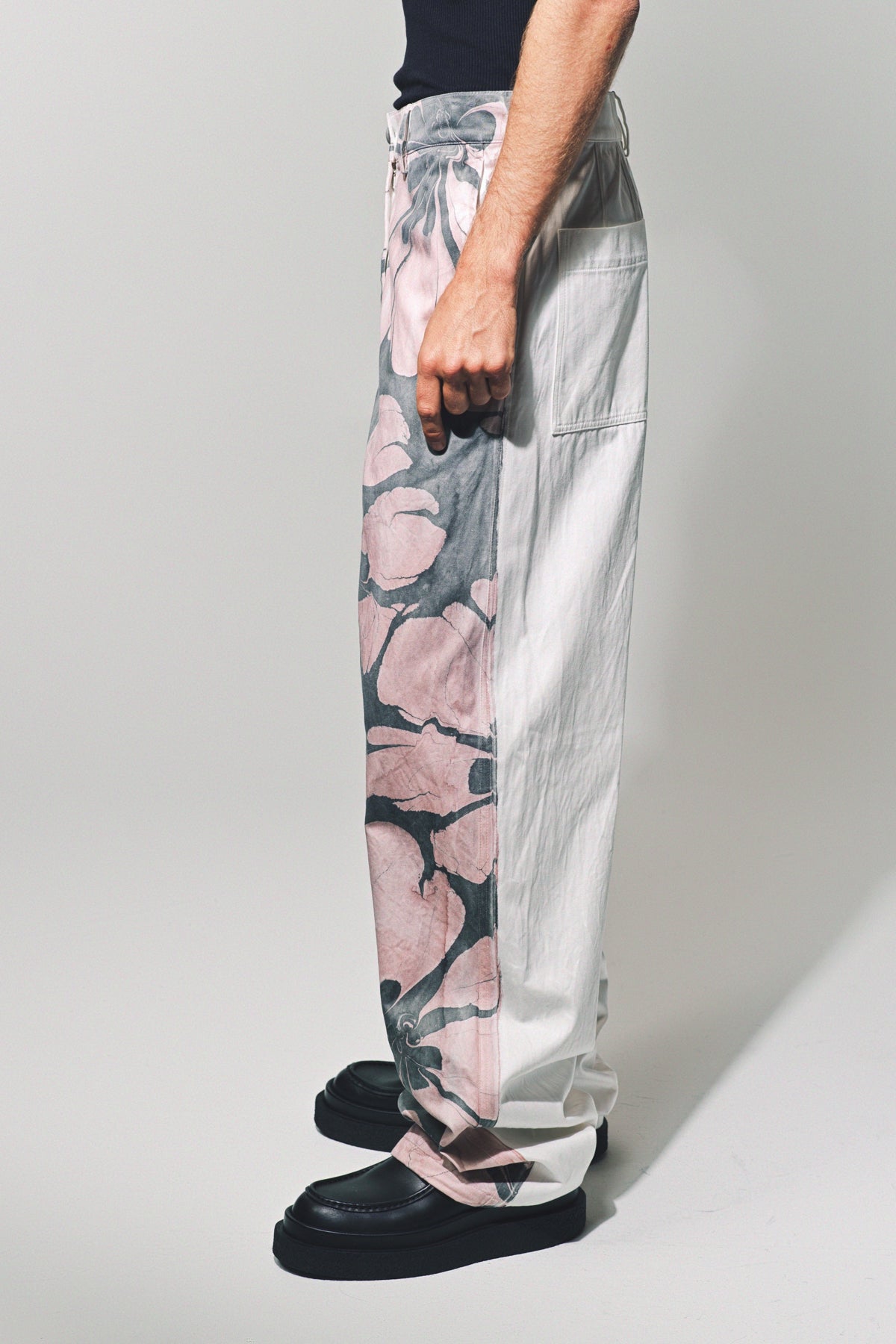 DRIES VAN NOTEN | PANNOCH FLORAL TROUSERS - MAXFIELD LA