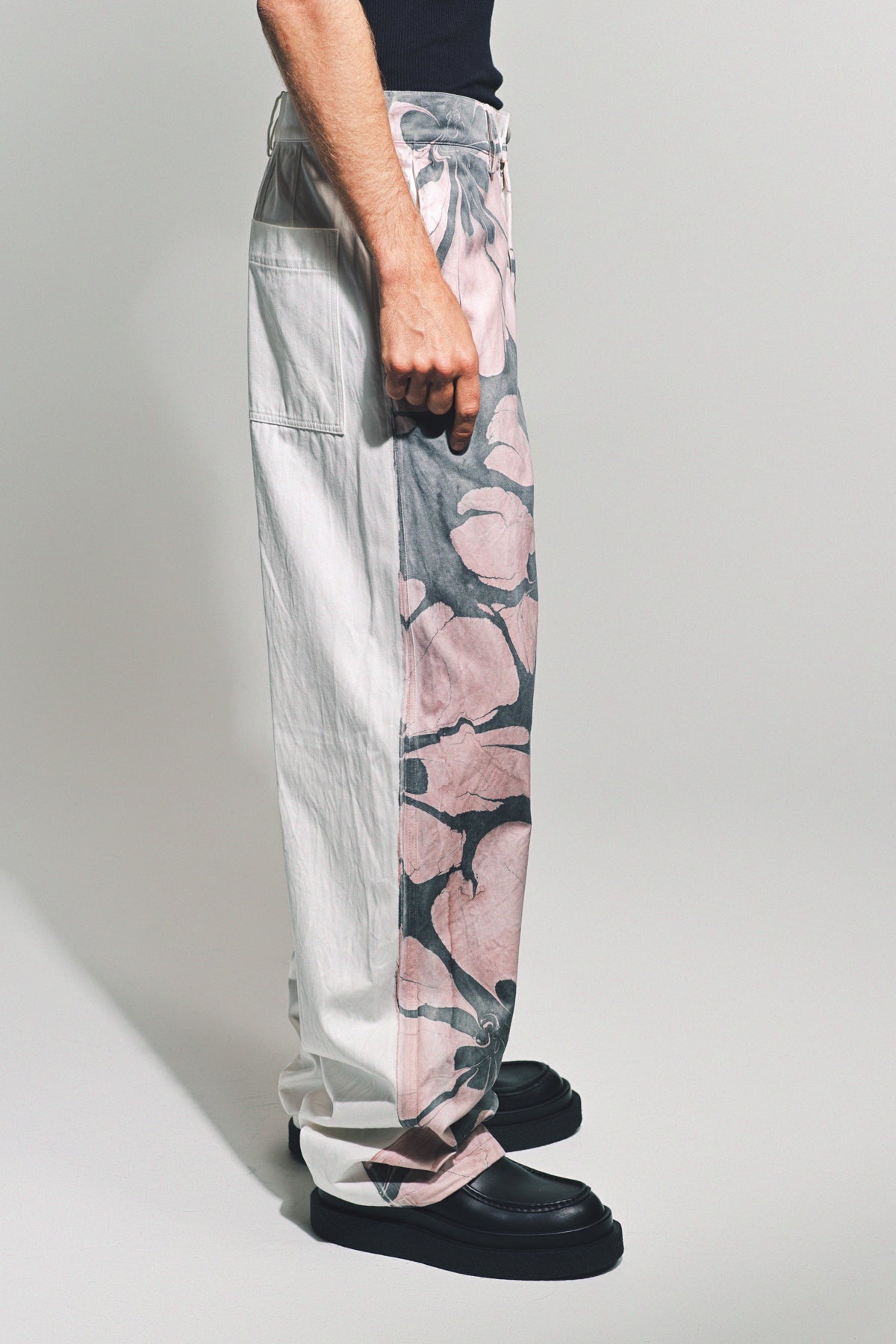 DRIES VAN NOTEN | PANNOCH FLORAL TROUSERS - MAXFIELD LA