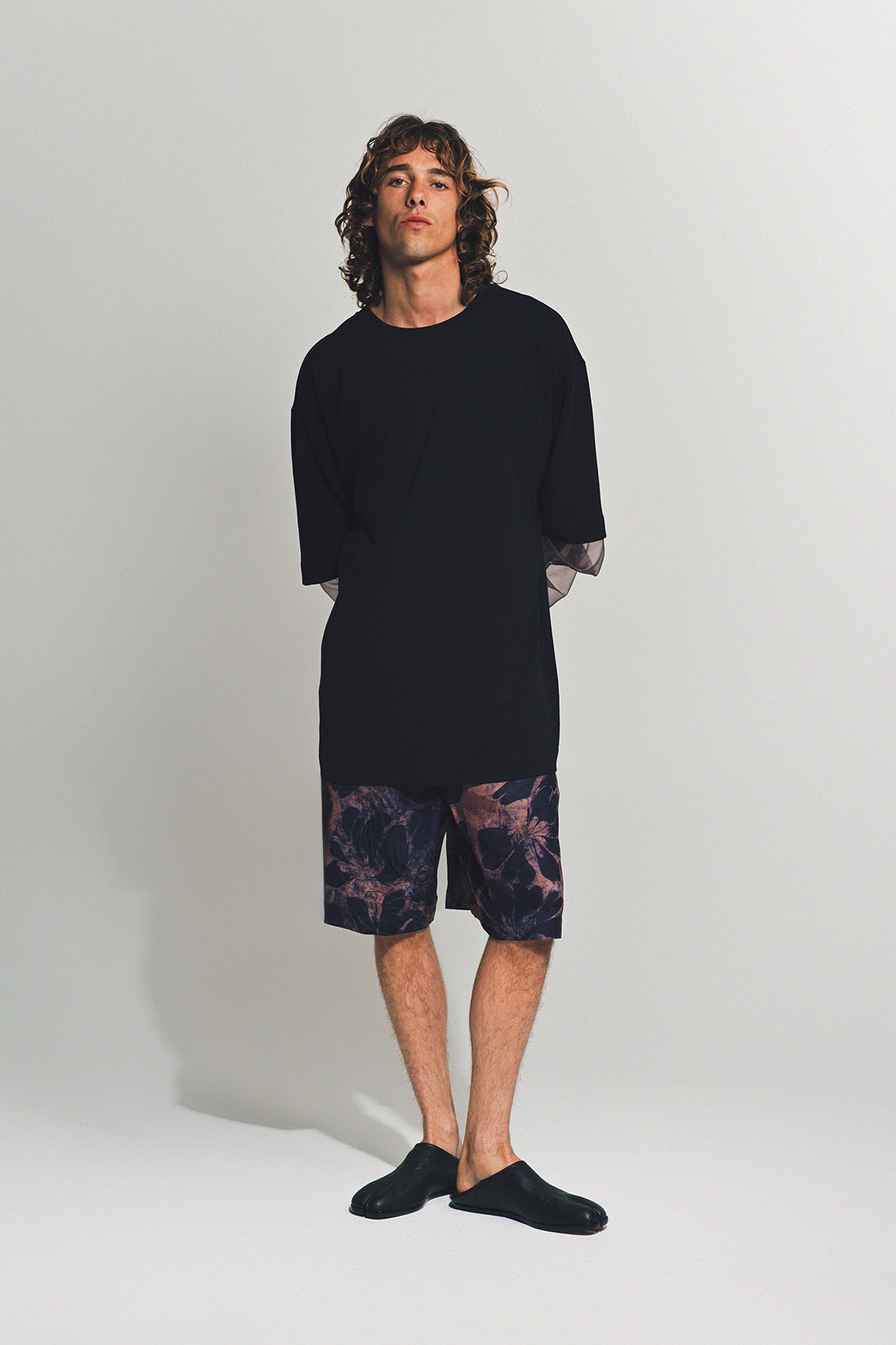DRIES VAN NOTEN | HEMAL LAYERED LONG SLEEVE TEE - MAXFIELD LA