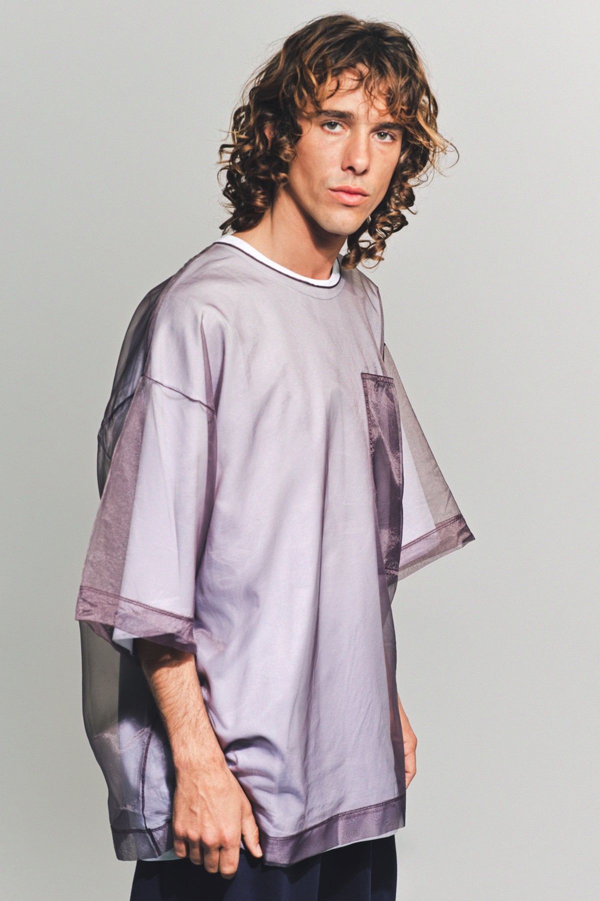 DRIES VAN NOTEN | HEATON LAYERED SHORT SLEEVE TEE