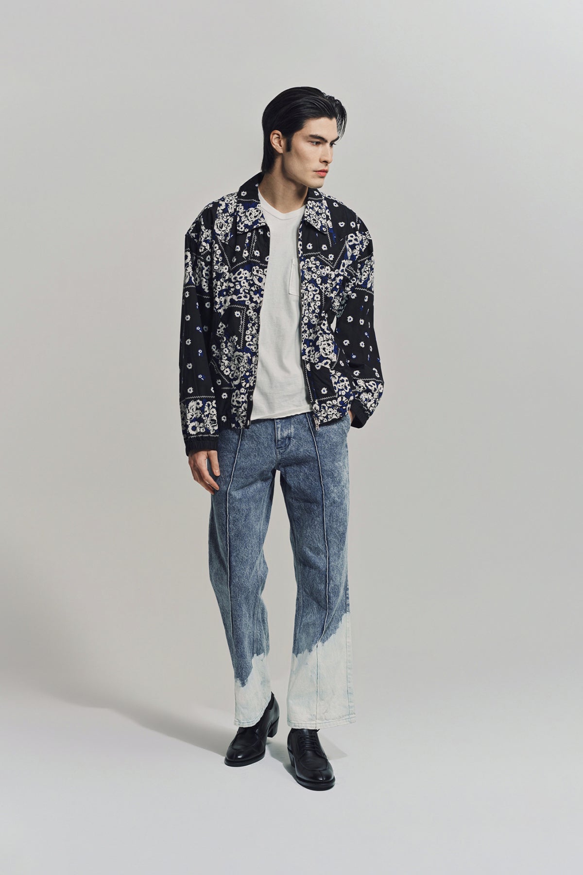 NOMARHYTHM TEXTILE | DYG PATCHWORK BLOUSON