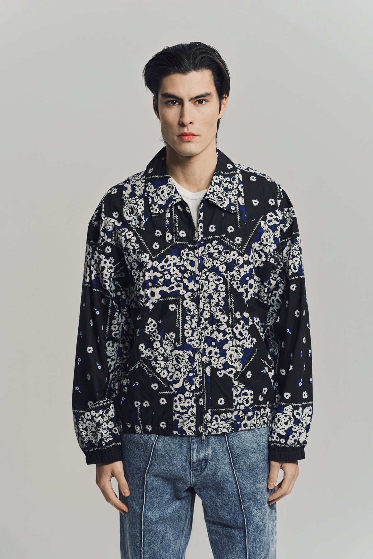 NOMARHYTHM TEXTILE | DYG PATCHWORK BLOUSON
