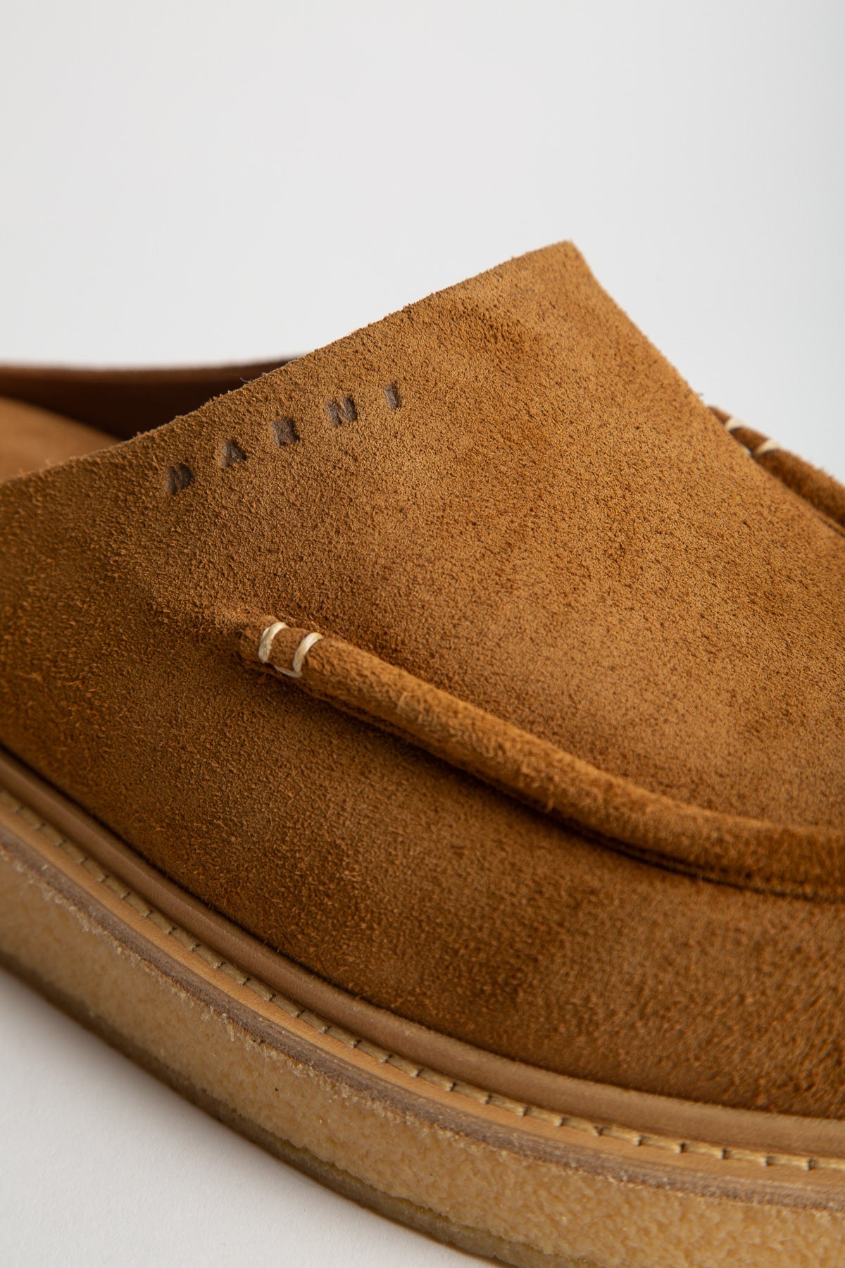 MARNI | SUEDE SABOT MULES