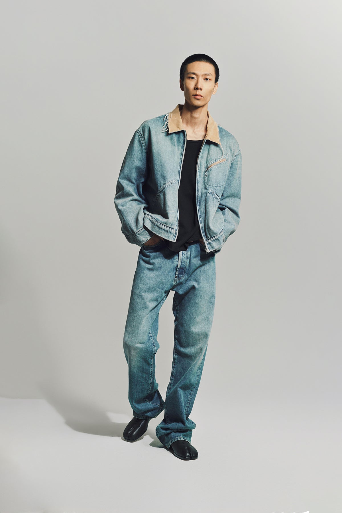 MAISON MARGIELA | DISTRESSED DENIM JACKET