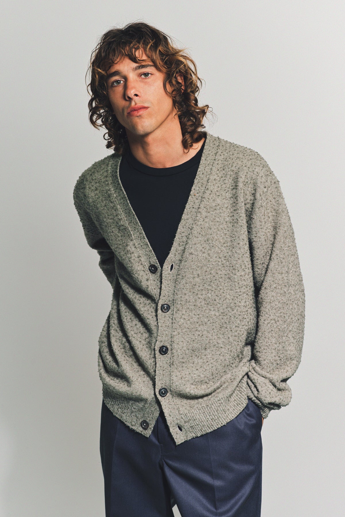 MAISON MARGIELA | PILLING KNITWEAR CARDIGAN - MAXFIELD LA