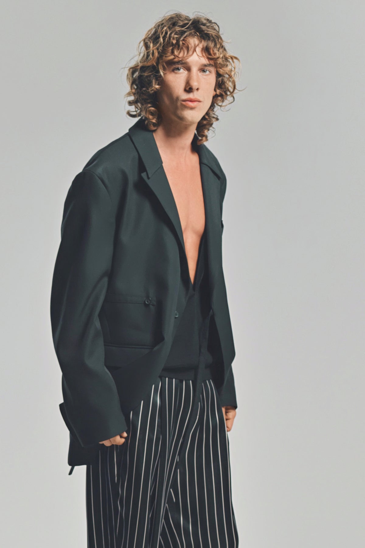 LOUIS GABRIEL NOUCHI | DOUBLE BREASTED JACKET