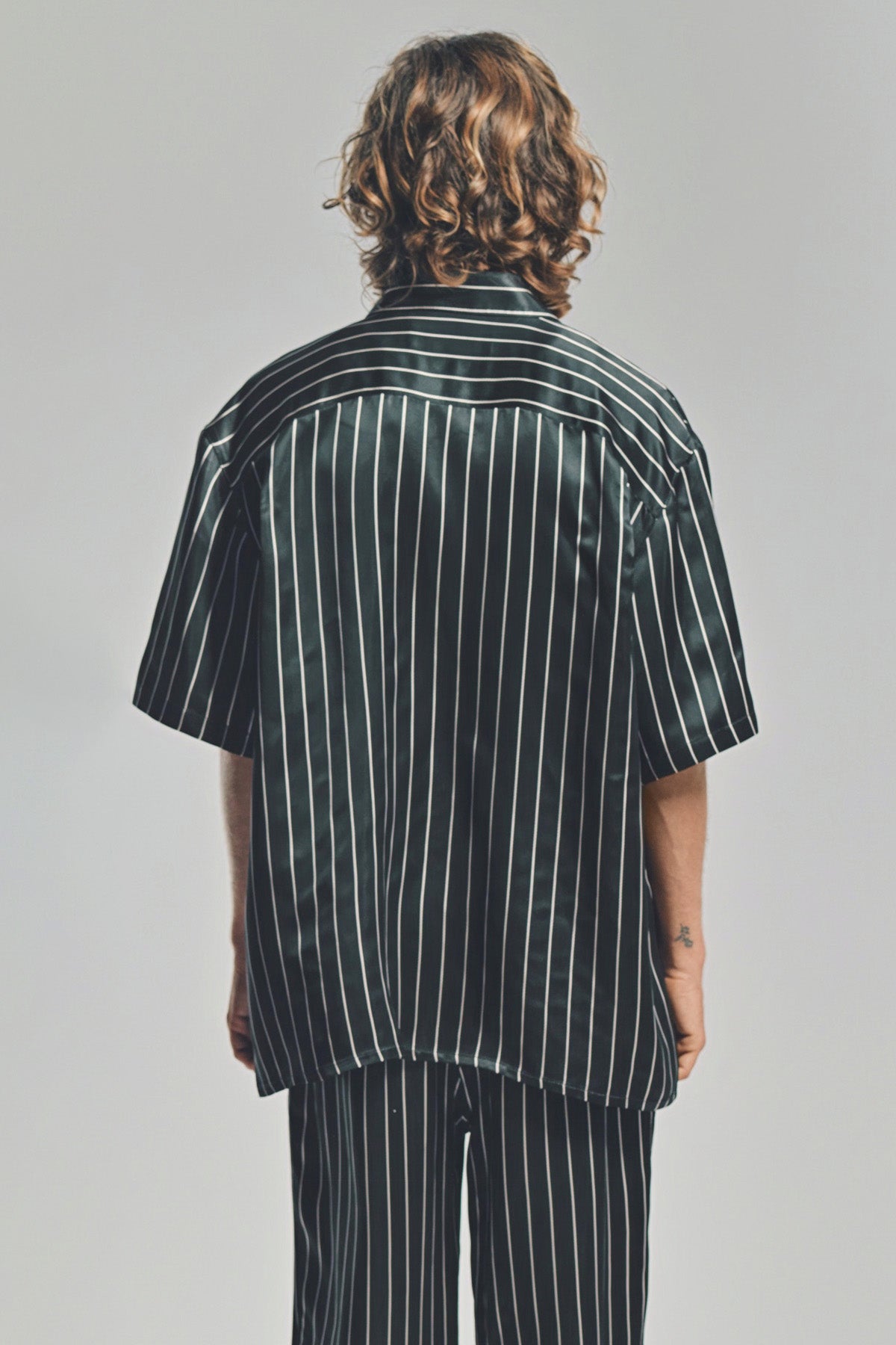 LOUIS GABRIEL NOUCHI | STRIPED SHORT SLEEVE SHIRT