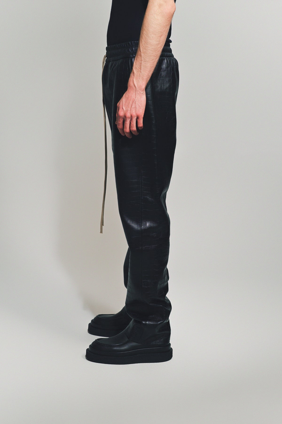 FEAR OF GOD | LEATHER FORUM PANTS - MAXFIELD LA