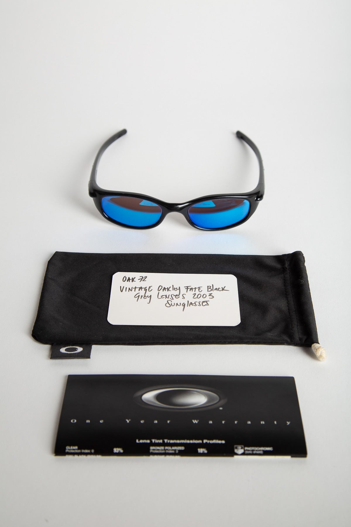 2003 OAKLEY FATE SUNGLASSES