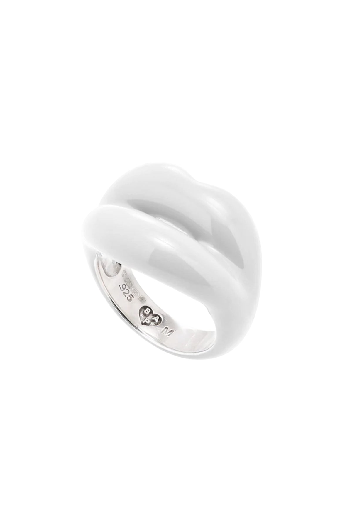 SOLANGE | WHITE HOTLIPS RING - MAXFIELD LA