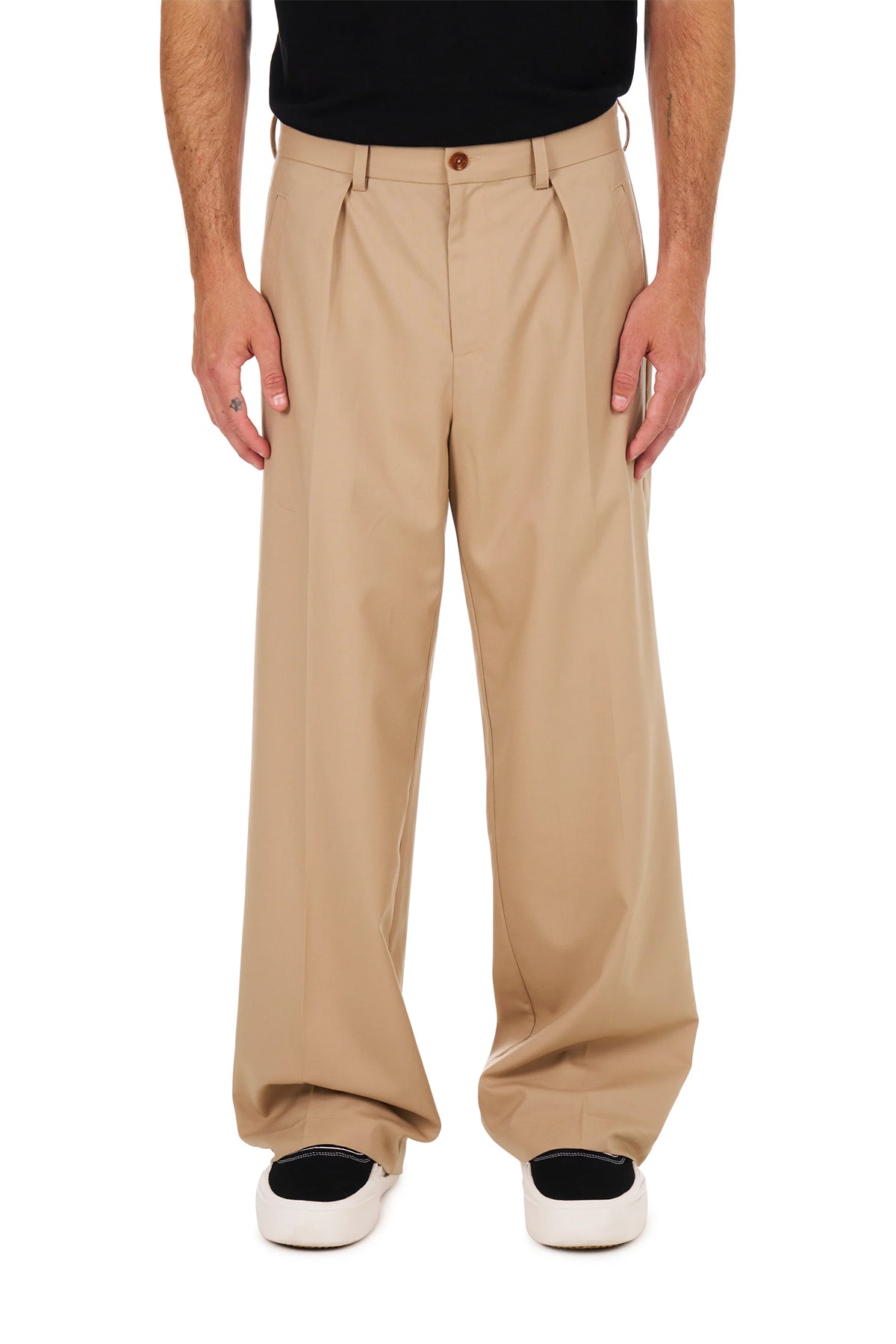 NAHMIAS | PLEATED TROUSERS - MAXFIELD LA