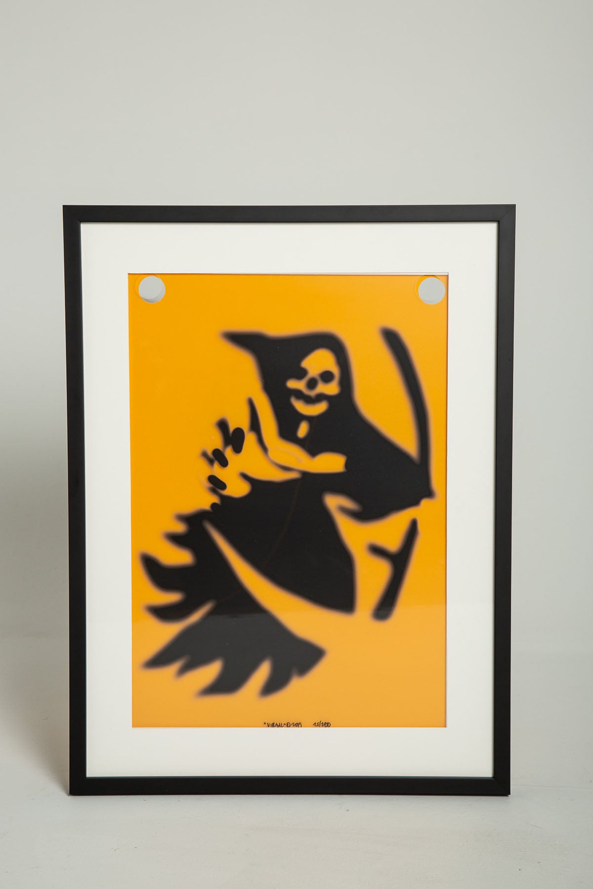VIRGIL ABLOH | CLEAR ART PRINT "REAPER 1" SIGNED AND NUMBERED BY VIRGIL ABLOH - MAXFIELD LA