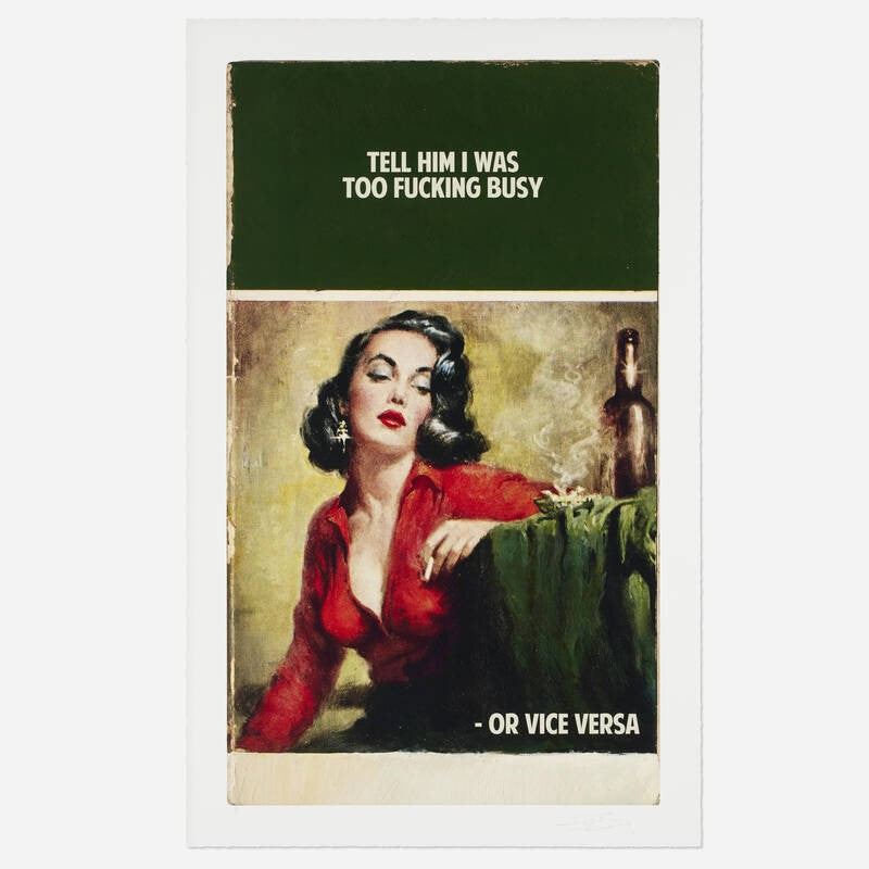 THE CONNOR BROTHERS | TELL HIM I WAS TOO FUCKING BUSY OR VICE VERSA, 2021 - MAXFIELD LA