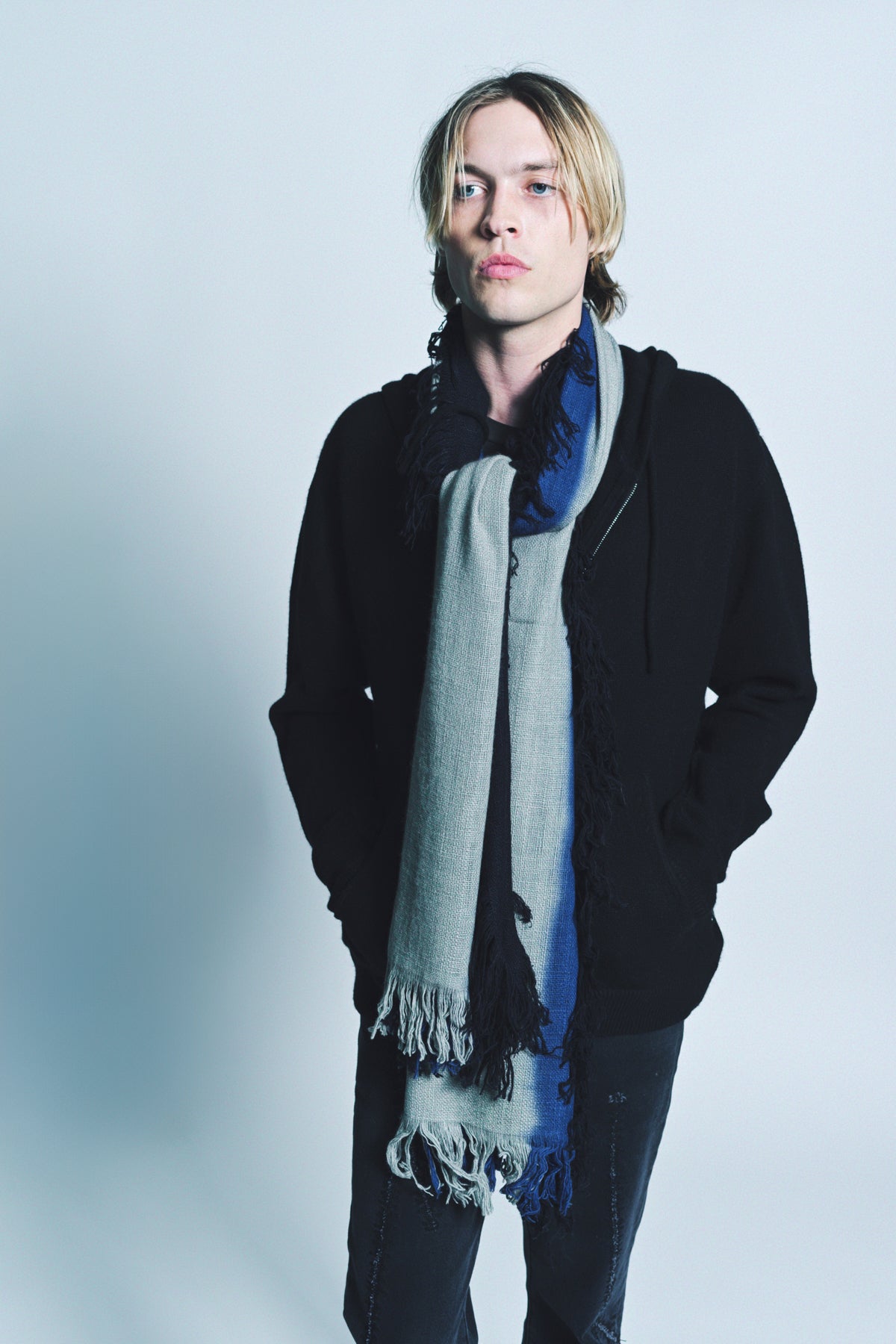 DENIS COLOMB | HAUSA TIE DYE STOLE - MAXFIELD LA