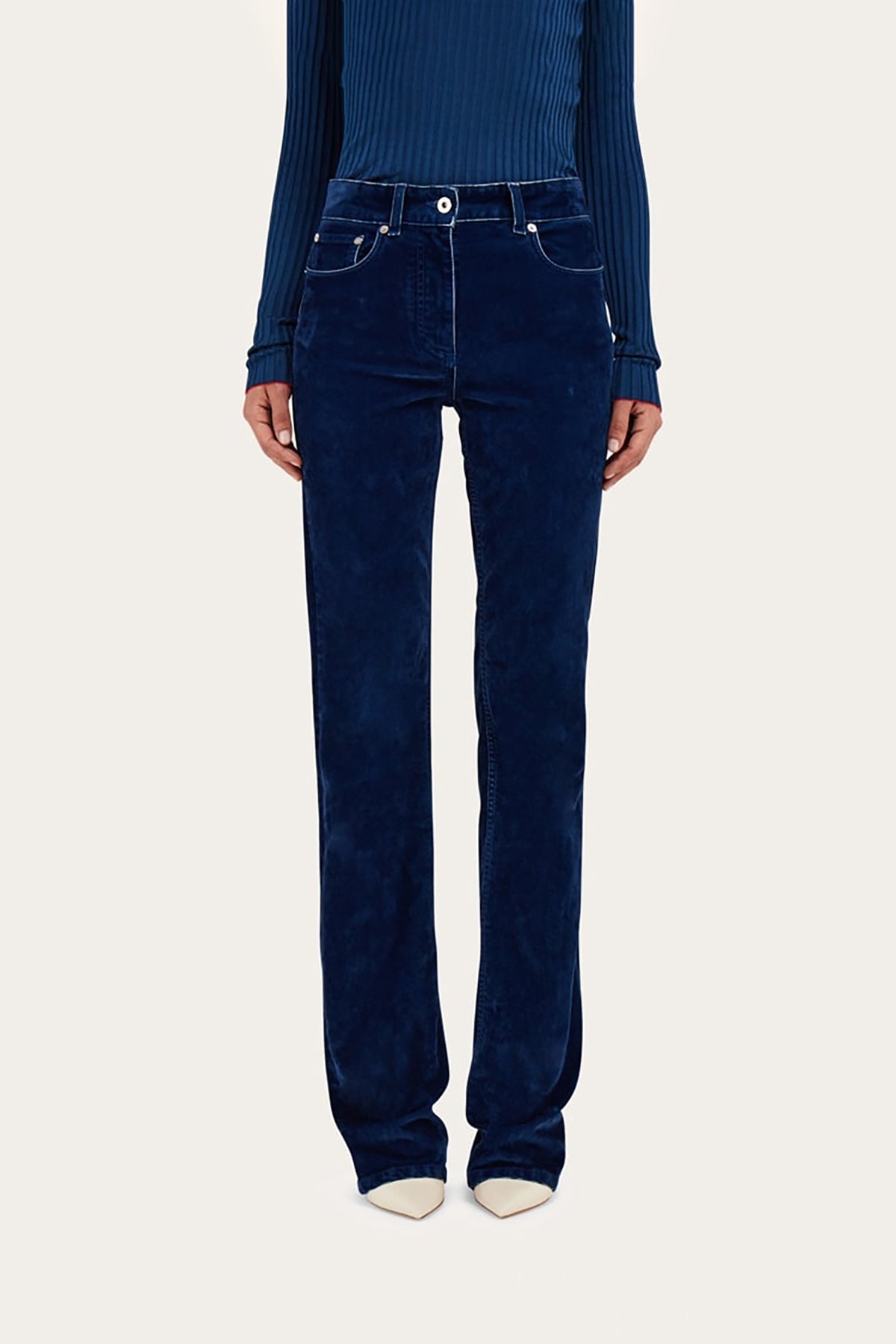 FERRAGAMO | FIVE POCKET TROUSERS