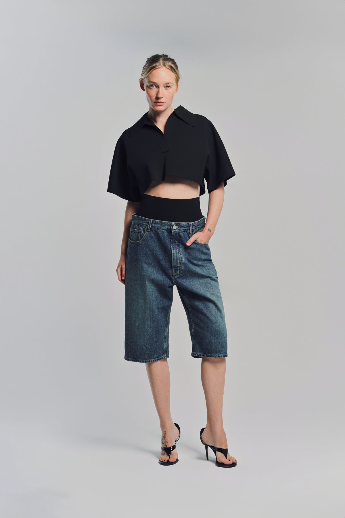 ALAÏA | CROPPED POLO
