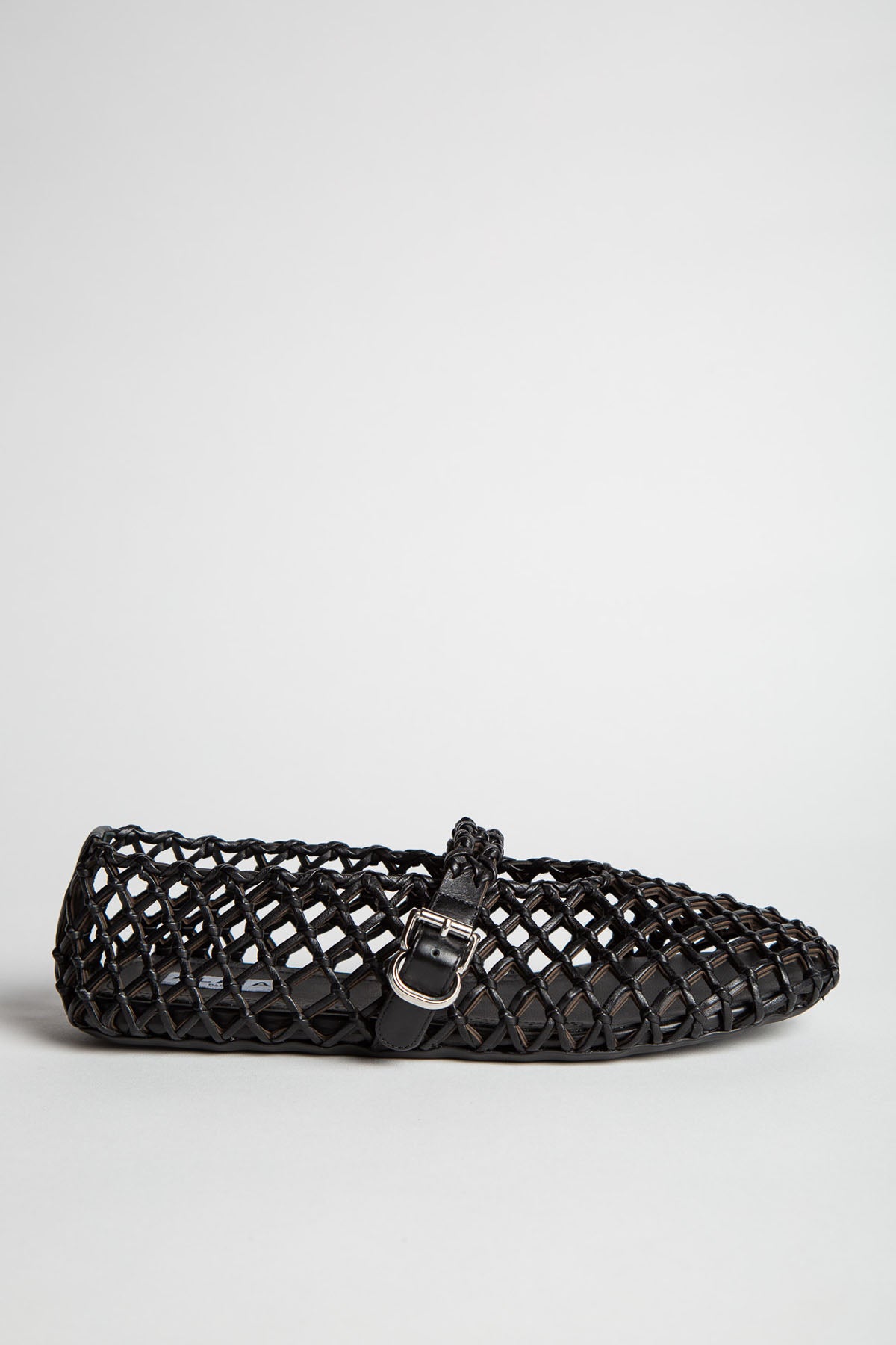 ALAÏA | BALLET FLATS IN BRAIDED LAMBSKIN