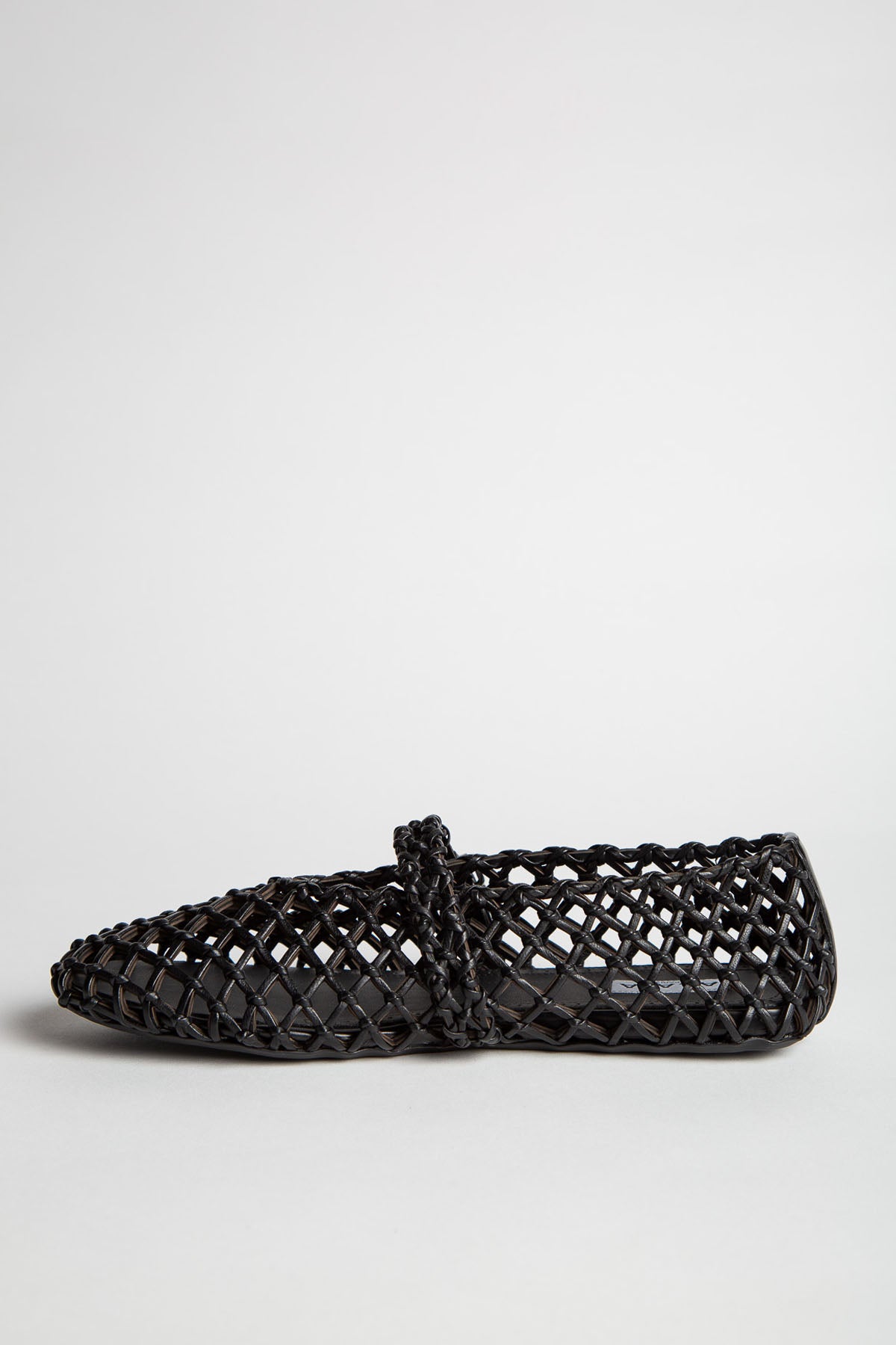 ALAÏA | BALLET FLATS IN BRAIDED LAMBSKIN