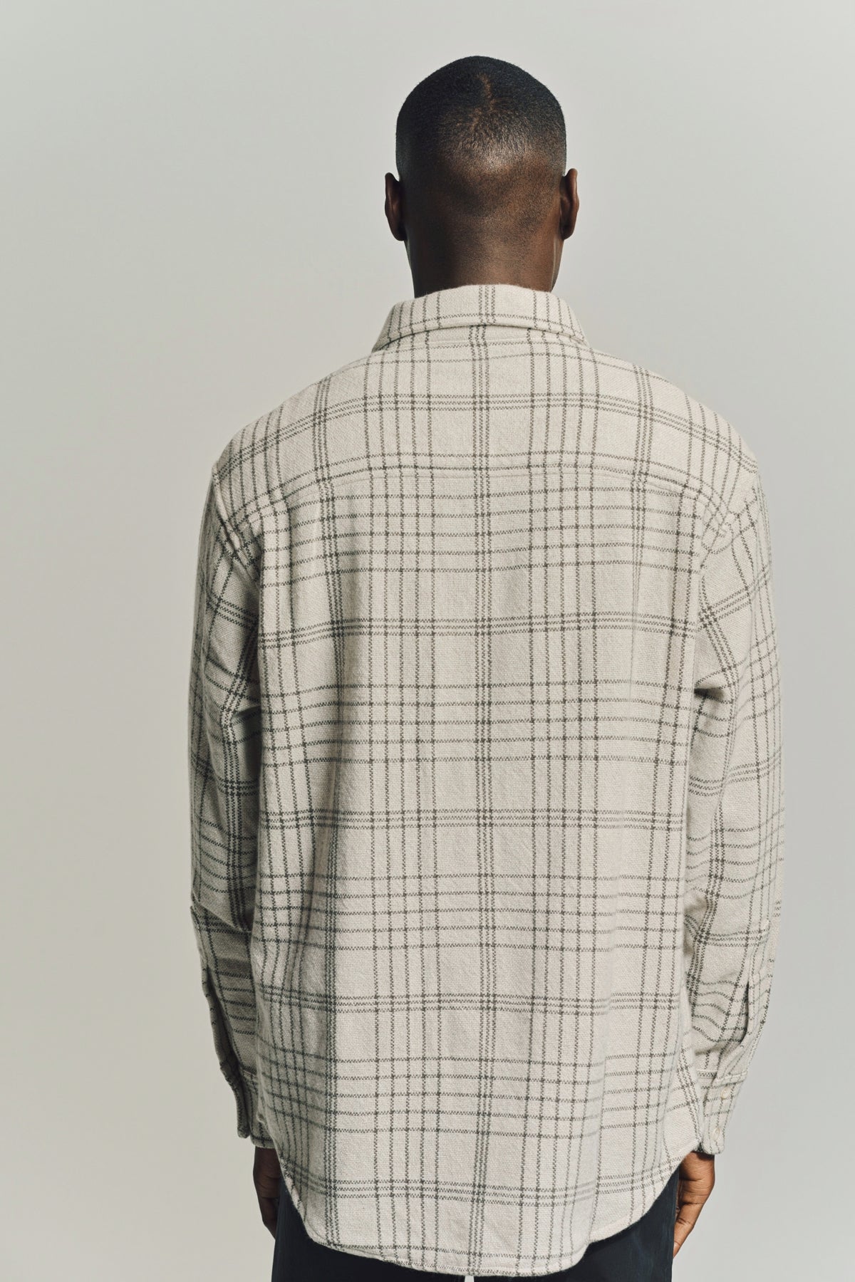THE ELDER STATESMAN | SABLE PLAID OVERSHIRT