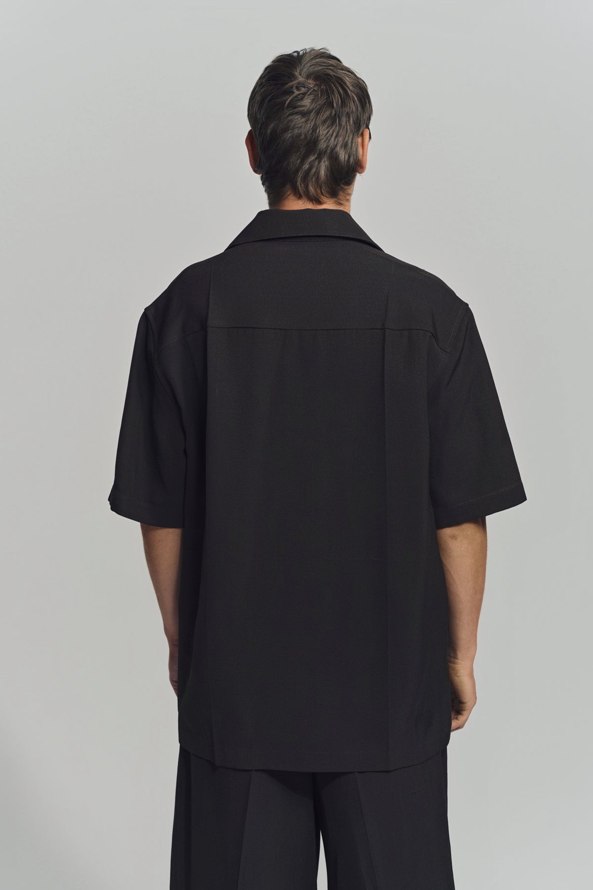 JIL SANDER | SILK BLEND SHORT SLEEVE SHIRT
