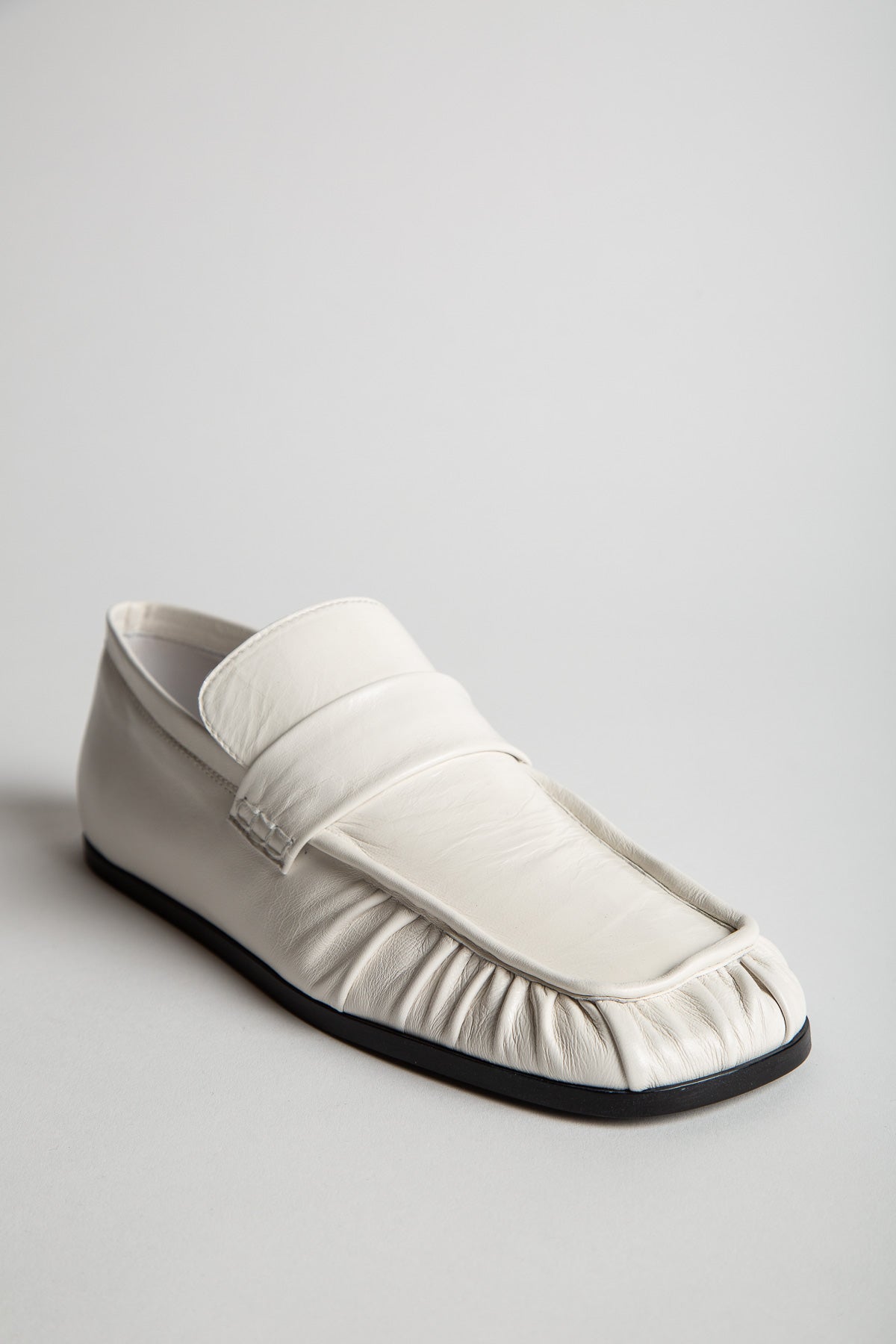 JIL SANDER | LOAFERS IN PORCELAIN