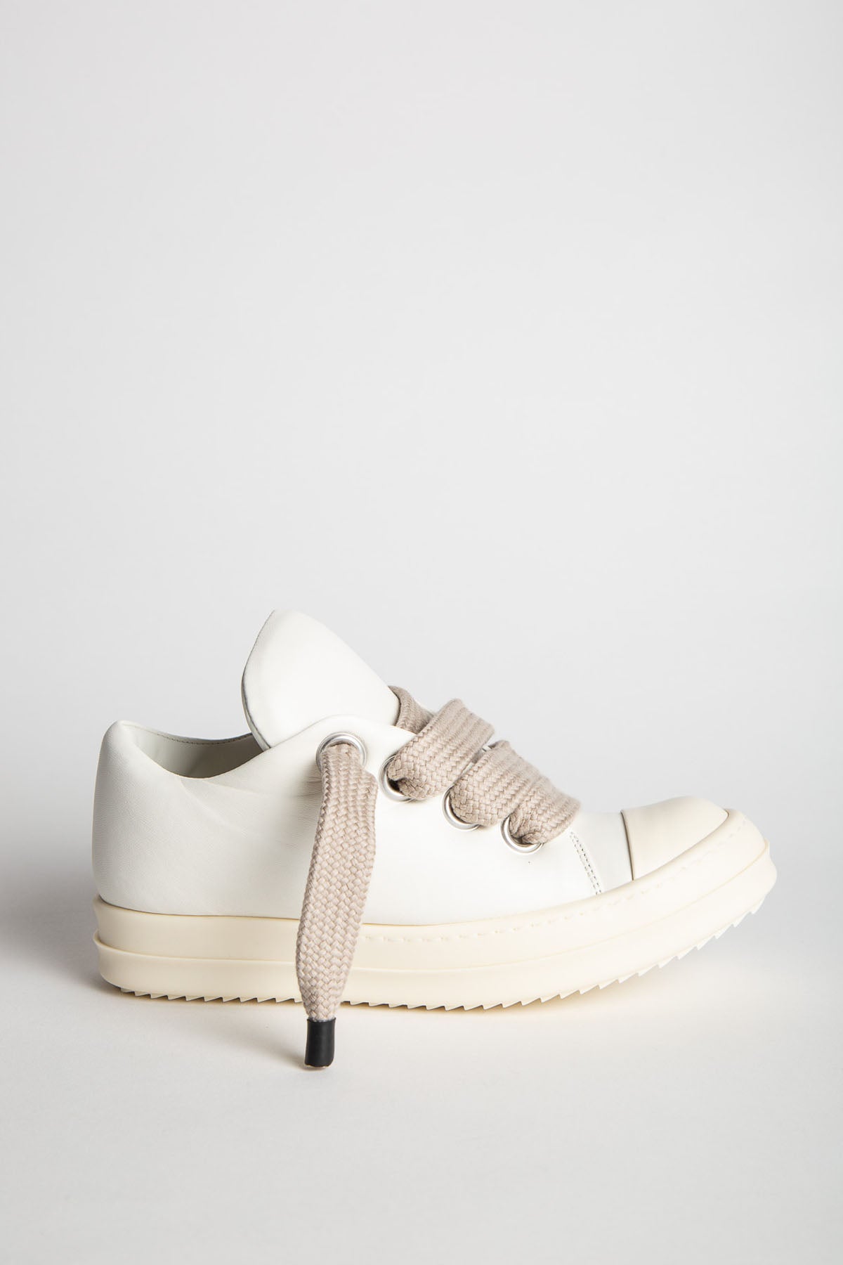 RICK OWENS | JUMBO LACE PUFFER LOW SNEAKS