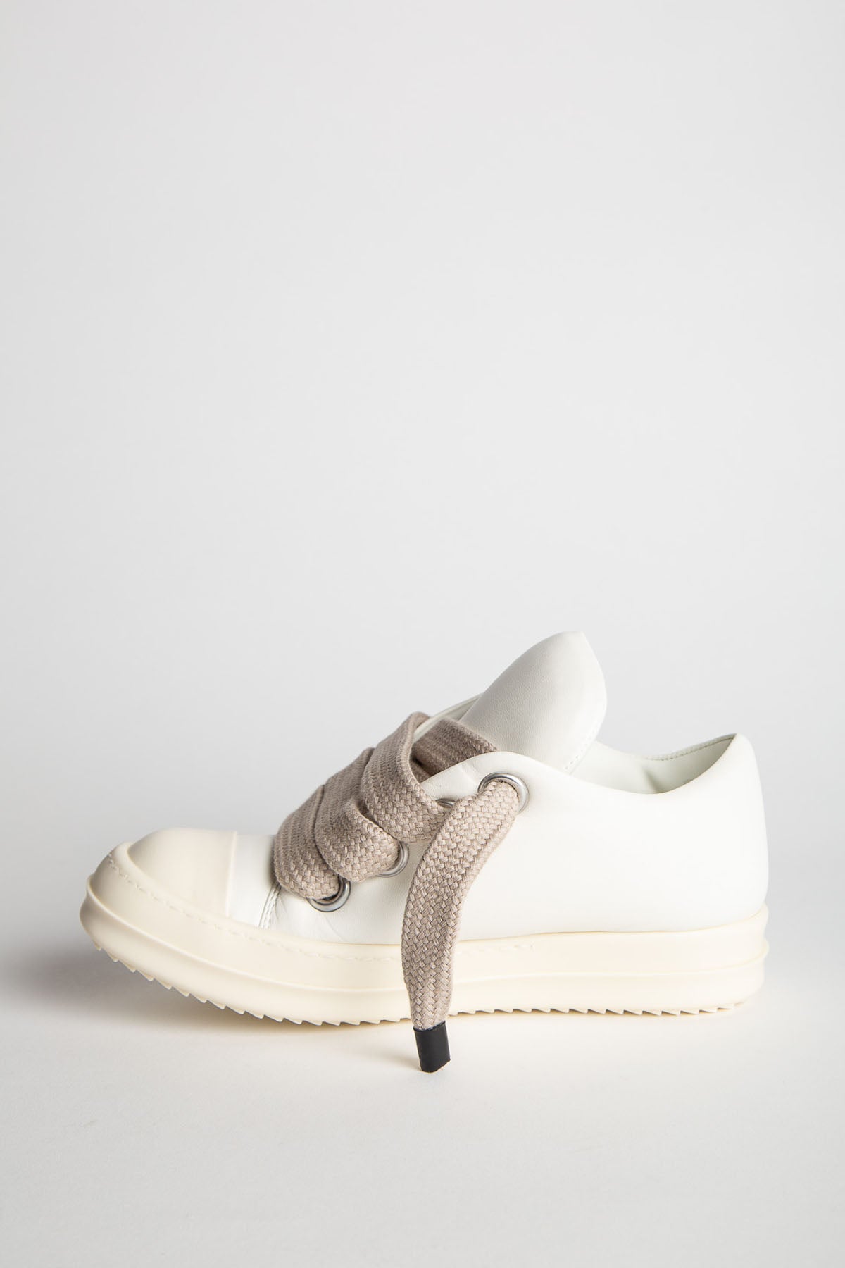 RICK OWENS | JUMBO LACE PUFFER LOW SNEAKS