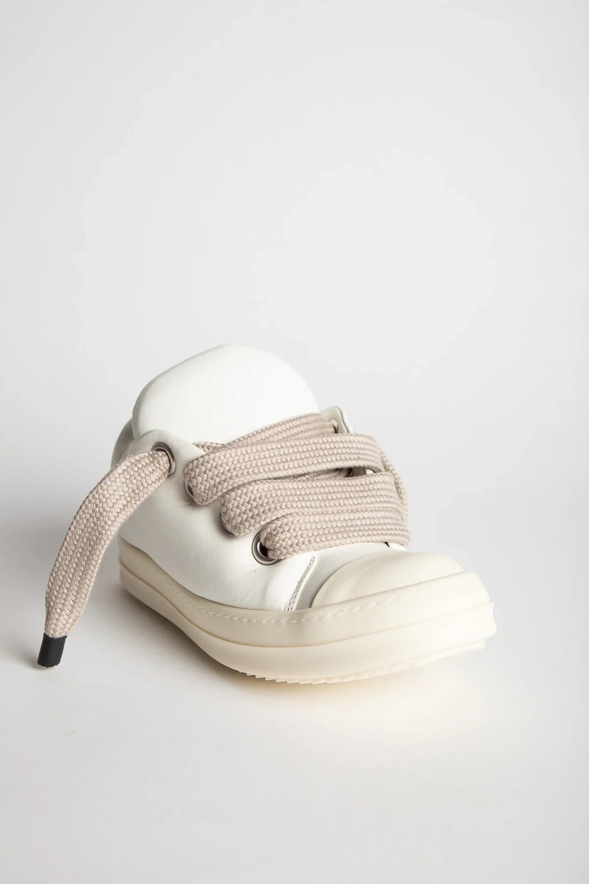 RICK OWENS | JUMBO LACE PUFFER LOW SNEAKS