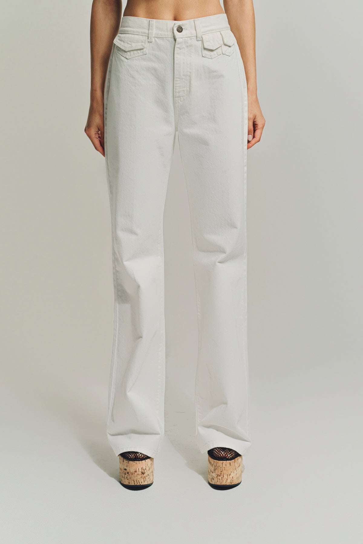 CHLOÉ | HIGH-RISE FLARE JEANS IN DENIM