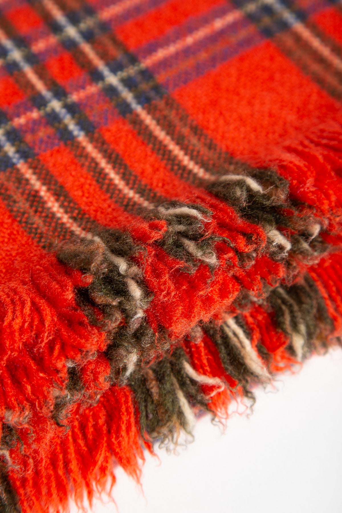 THE ELDER STATESMAN | TARTAN WOVEN THROW - MAXFIELD LA