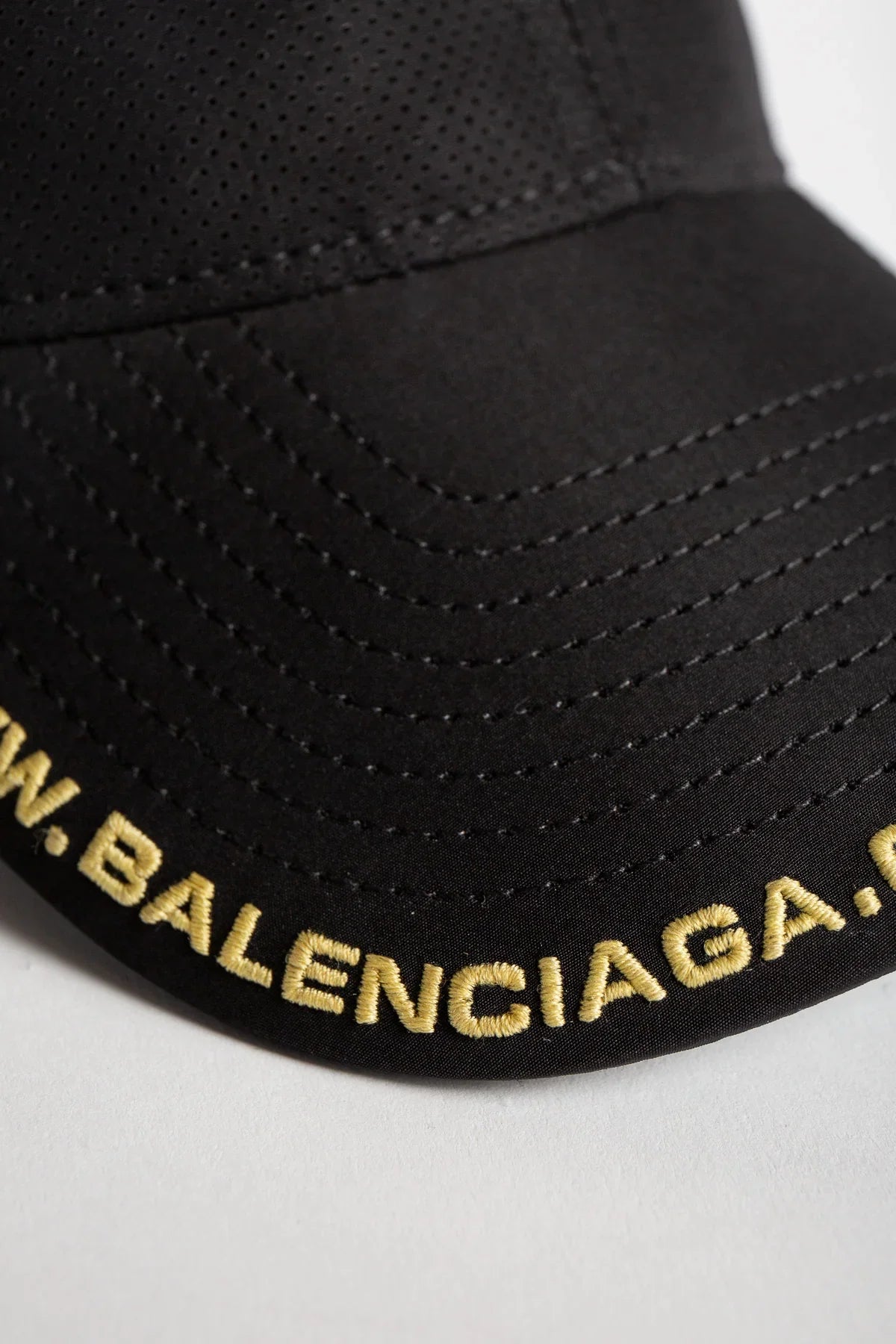 BALENCIAGA | PERFORATED WEBS CAP