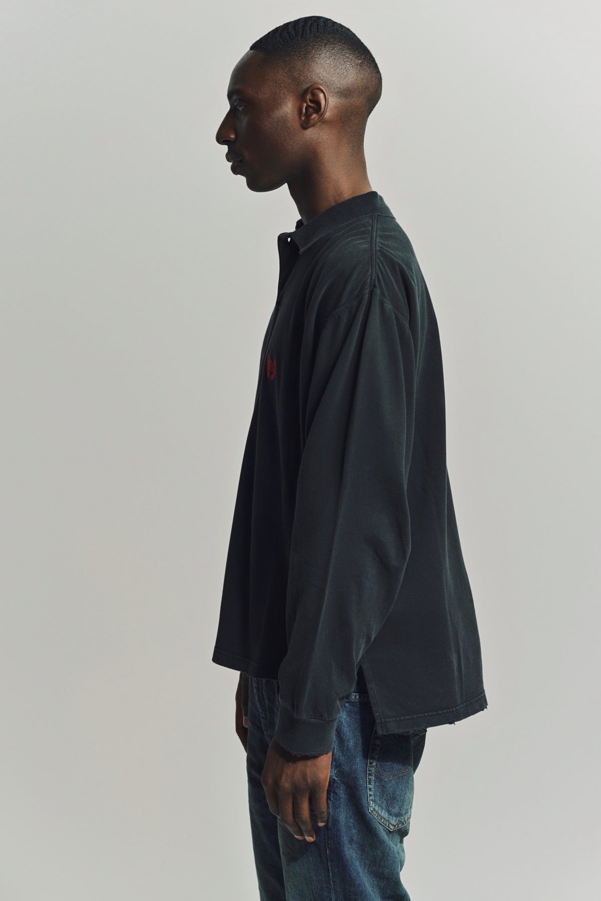 BALENCIAGA | LAUREL CLASSIC LONG SLEEVE REGULAR POLO