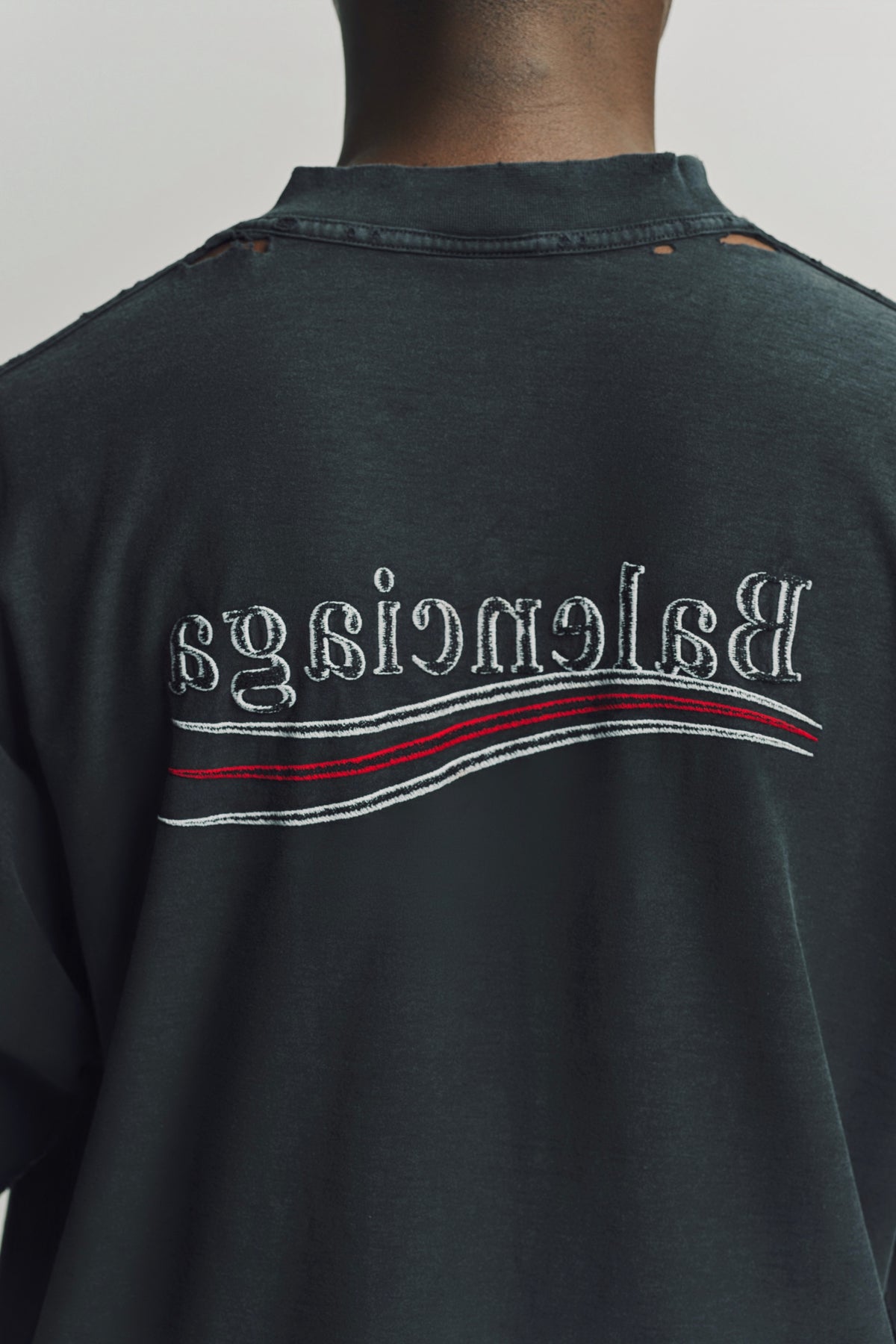 BALENCIAGA | POLITICAL CAMPAIGN INSIDE-OUT T-SHIRT