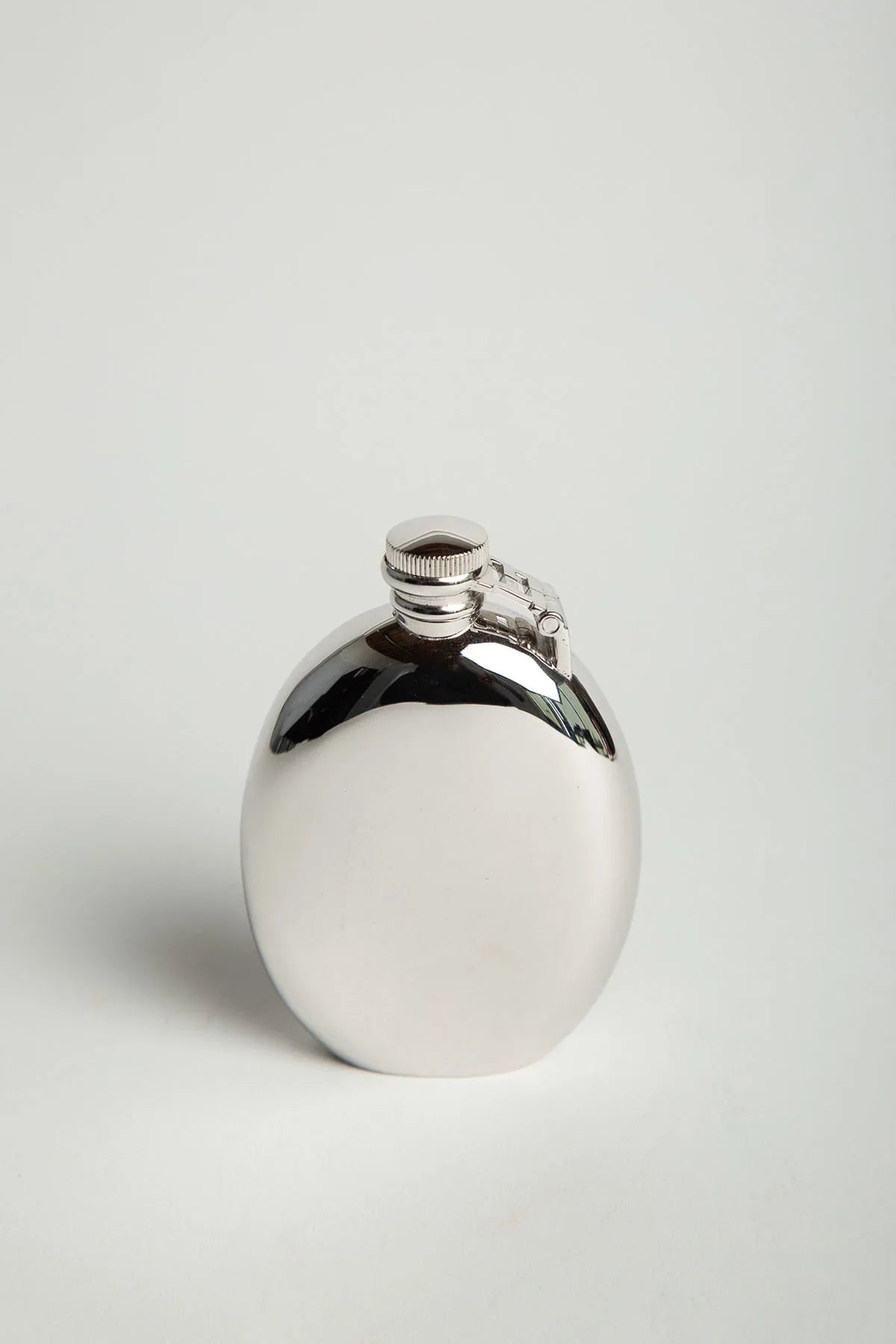 HERMÈS | 1960'S SMALL STERLING SILVER FLASK