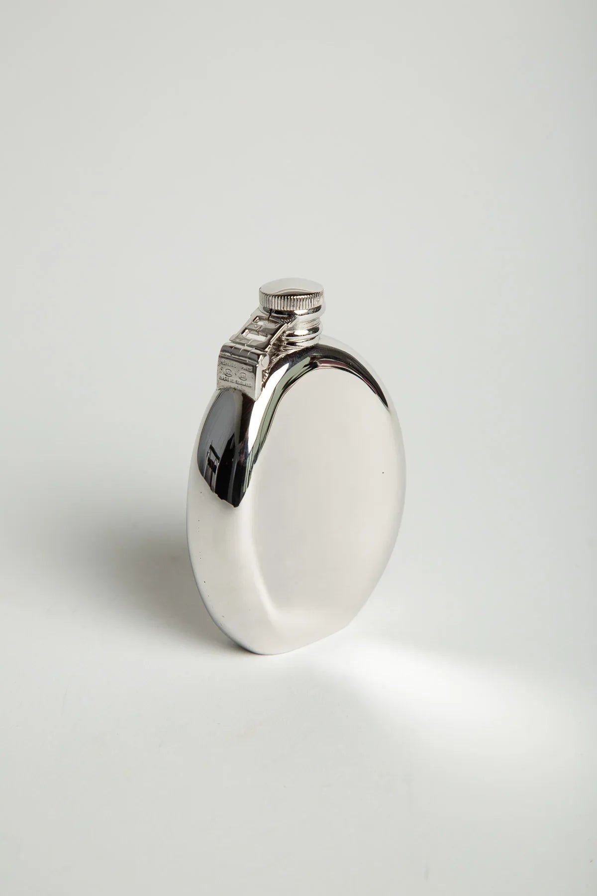 HERMÈS | 1960'S SMALL STERLING SILVER FLASK