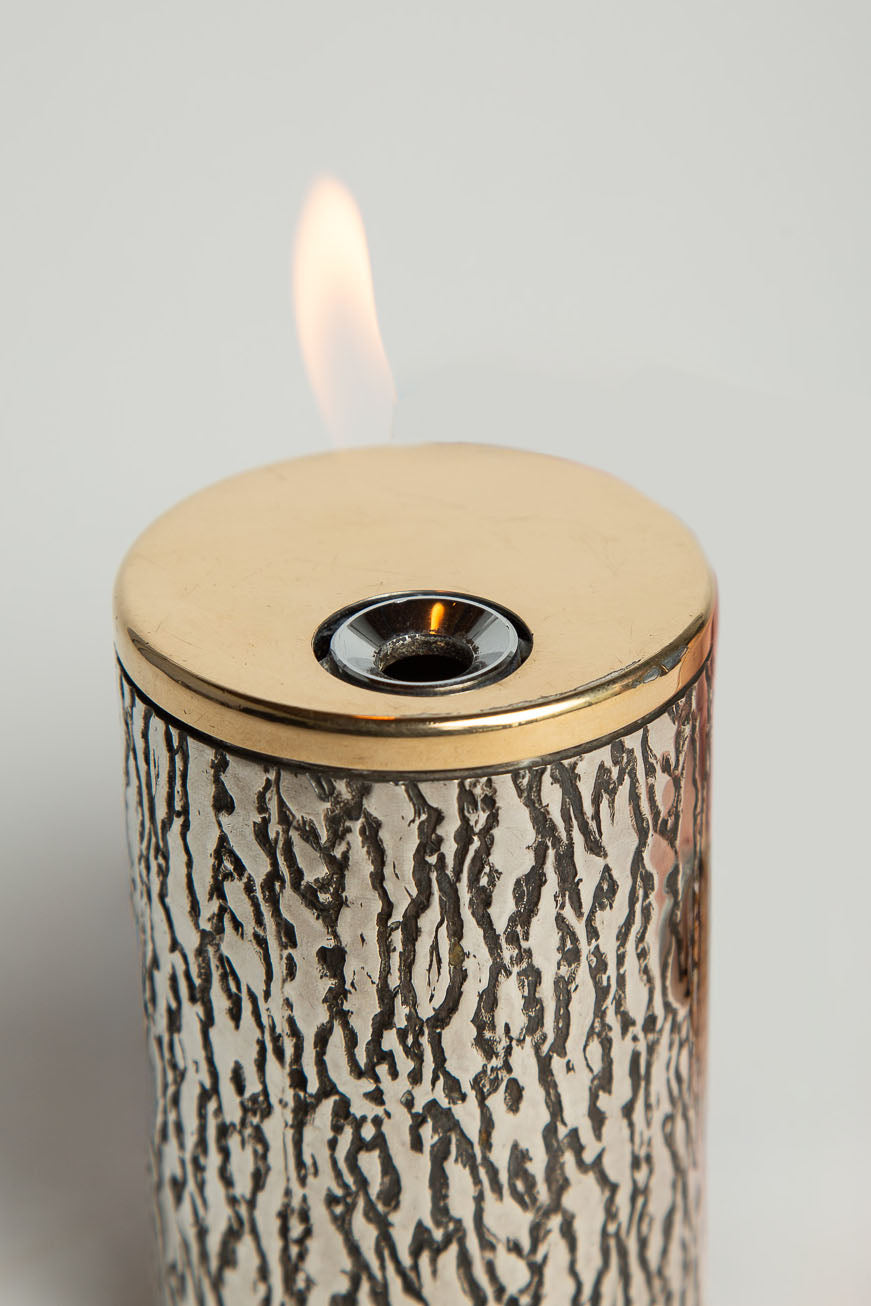 BOUCHERON | 1960'S STERLING & GOLD LIGHTER - MAXFIELD LA